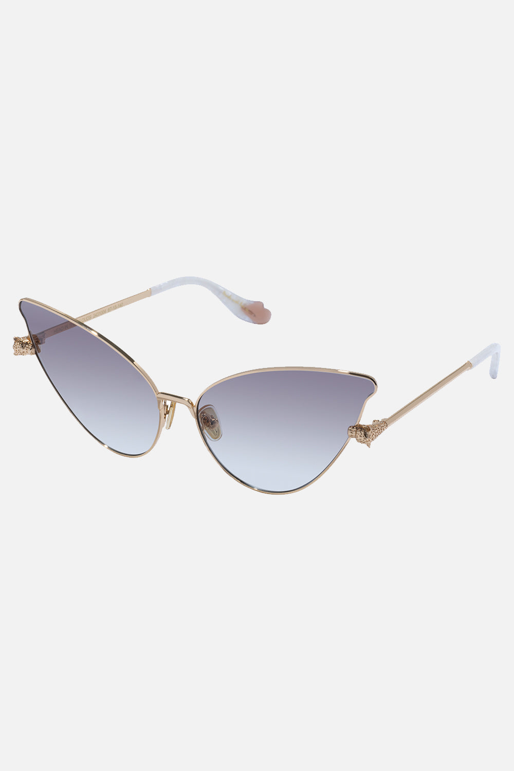 CAMILLA luxury sunglasses in gold Head In The Clouds