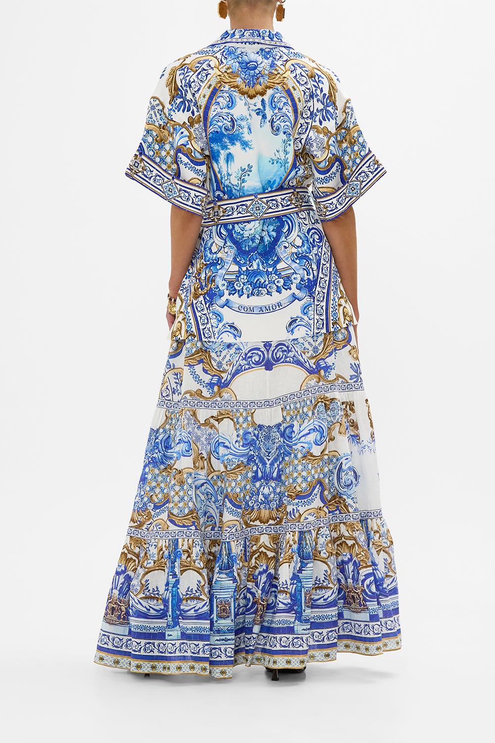 DOUBLE BREASTED SHORT SLEEVE JACKET AZUL ADVENTURES