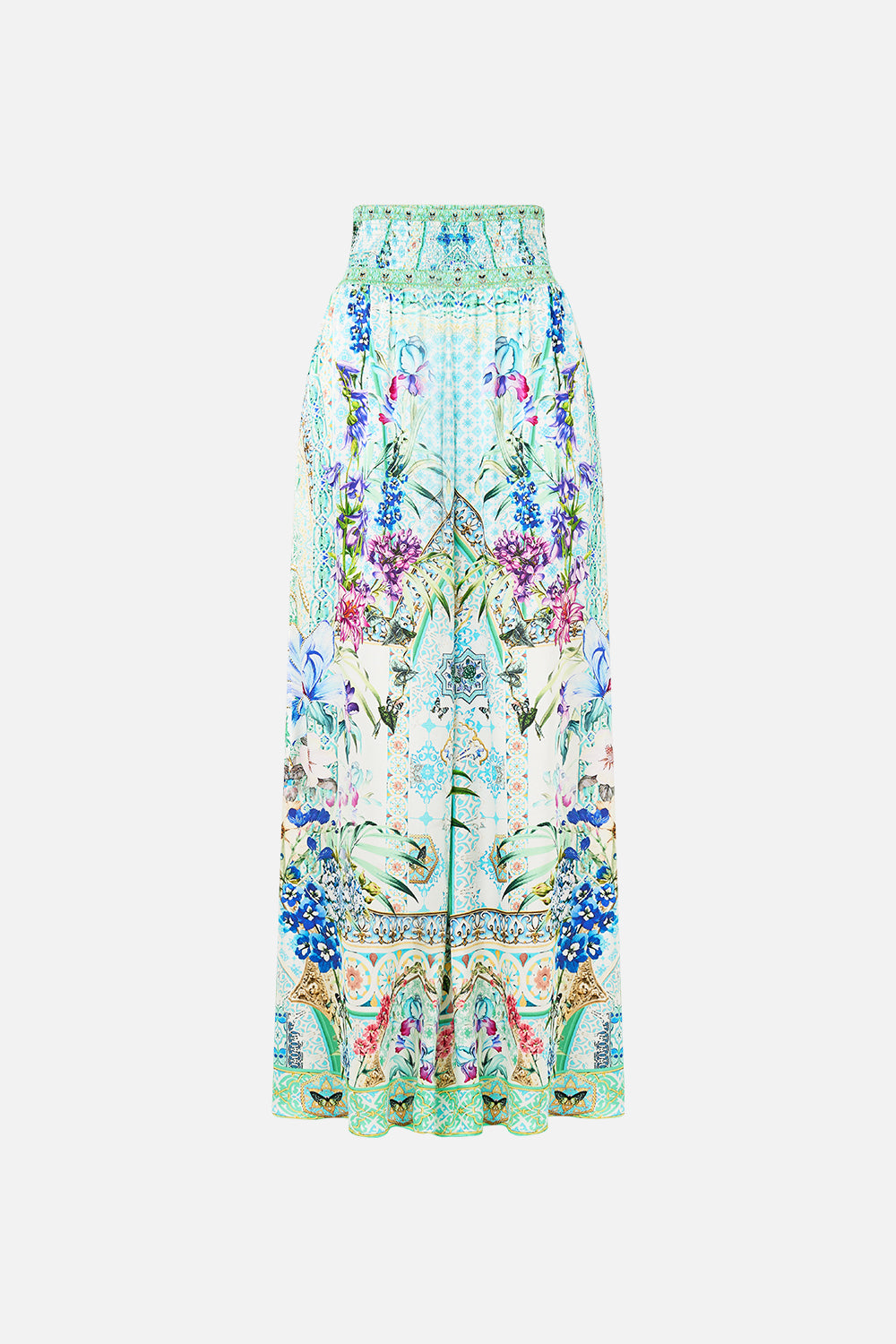 SHIRRED WAIST PANT SUNRISE IN SINTRA