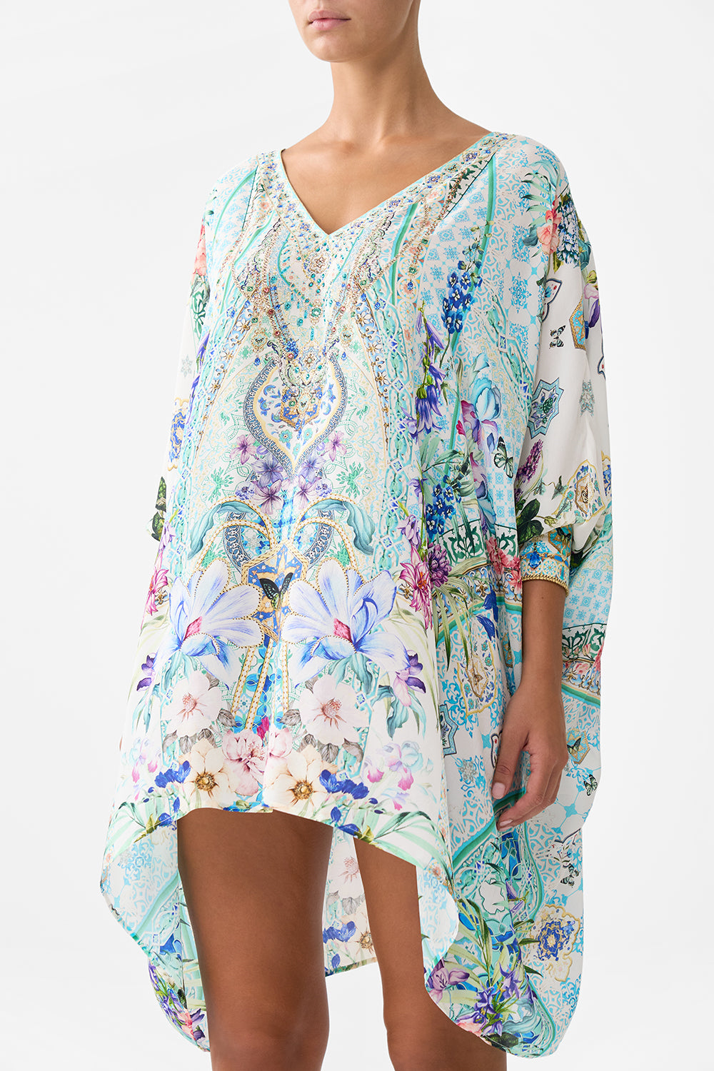 SHORT KAFTAN WITH CUFF SUNRISE IN SINTRA