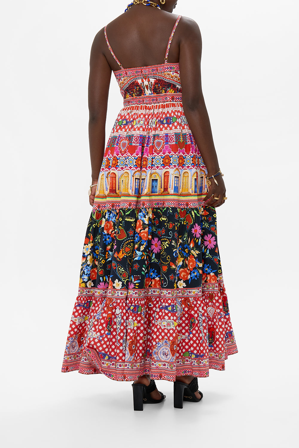 TIERED BODICE DRESS FOLK FABULOUS