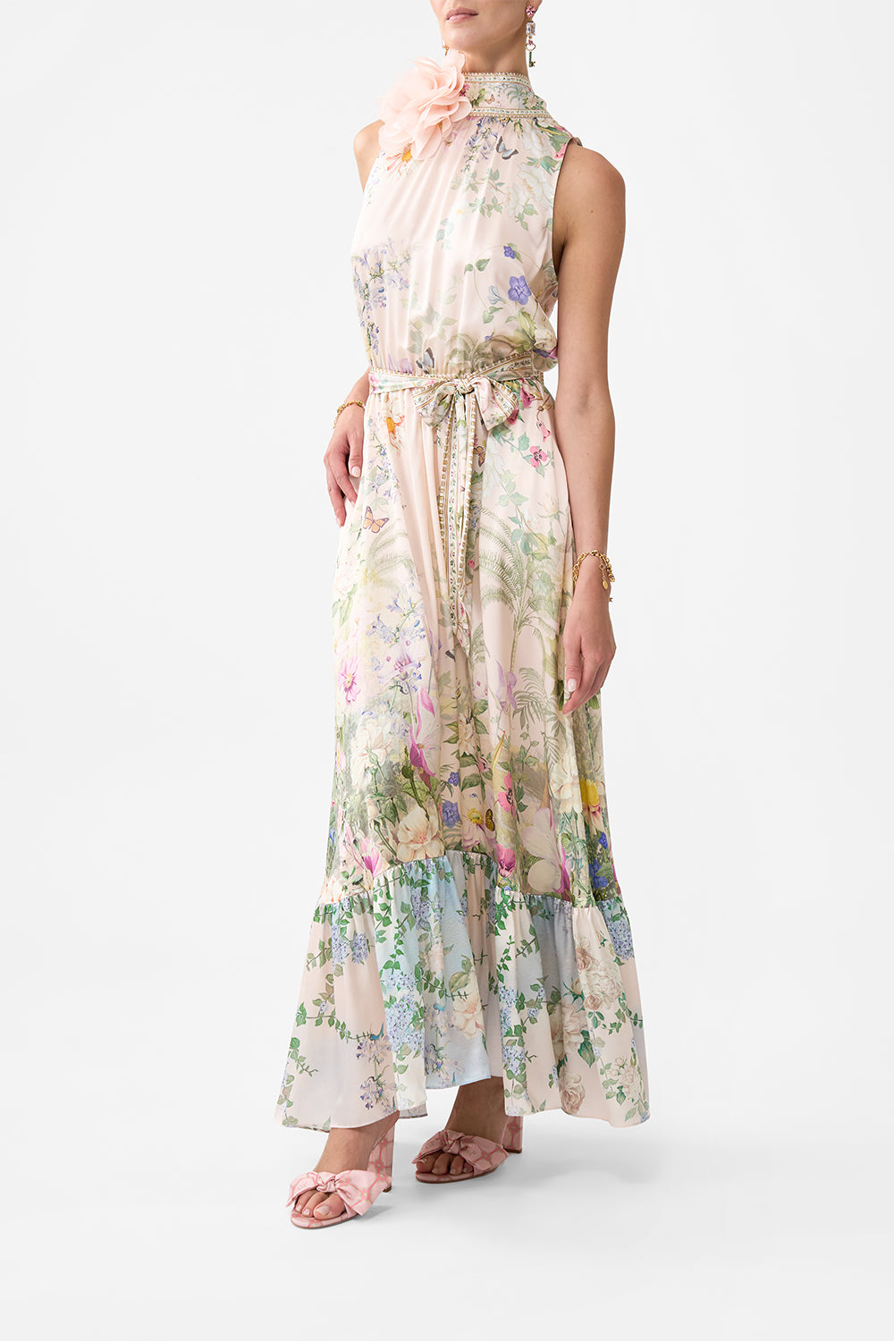 NECKTIE DRESS WITH ELASTICATED WAIST PALACIO PLAYGROUND