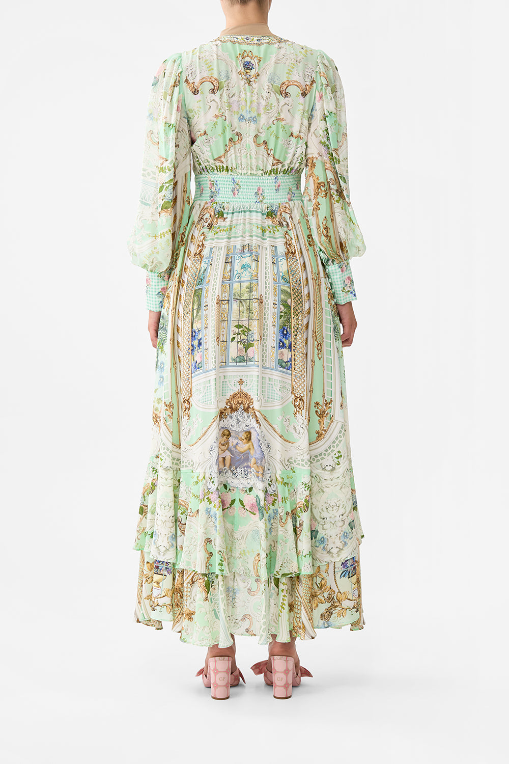 LONG BUTTON FRONT DRESS PESTANA PANORAMA