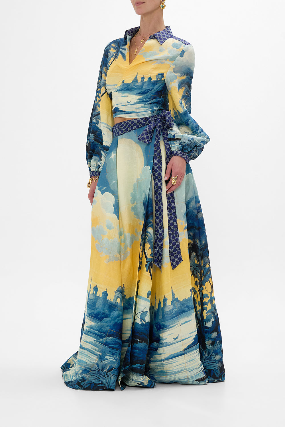 MAXI WRAP SKIRT SONG OF SAINT ANTHONY