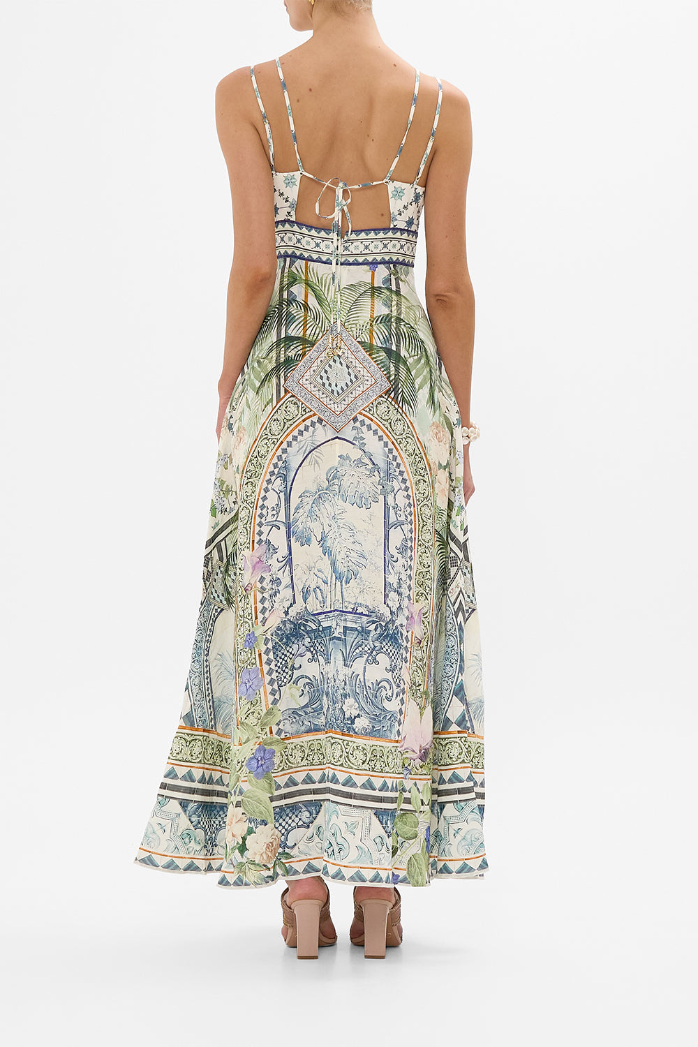 STRAP DETAIL DRESS JARDIM PARTY