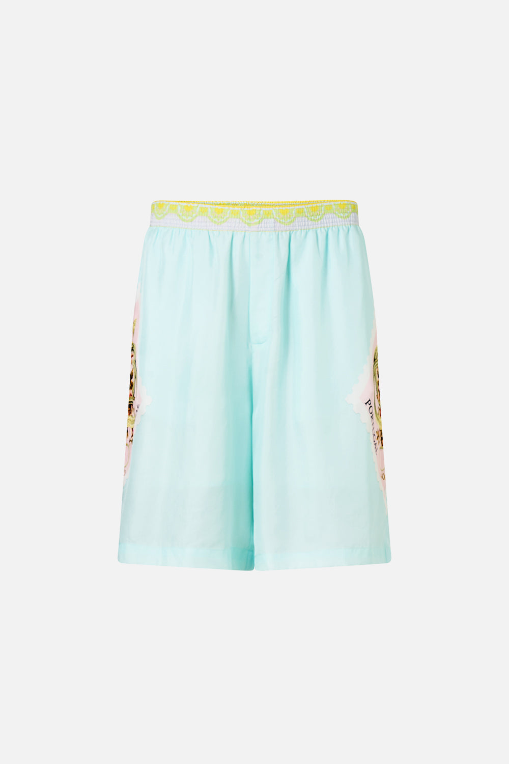 BAGGY MID LENGTH WALK SHORT WITH LOVE FROM LISBON