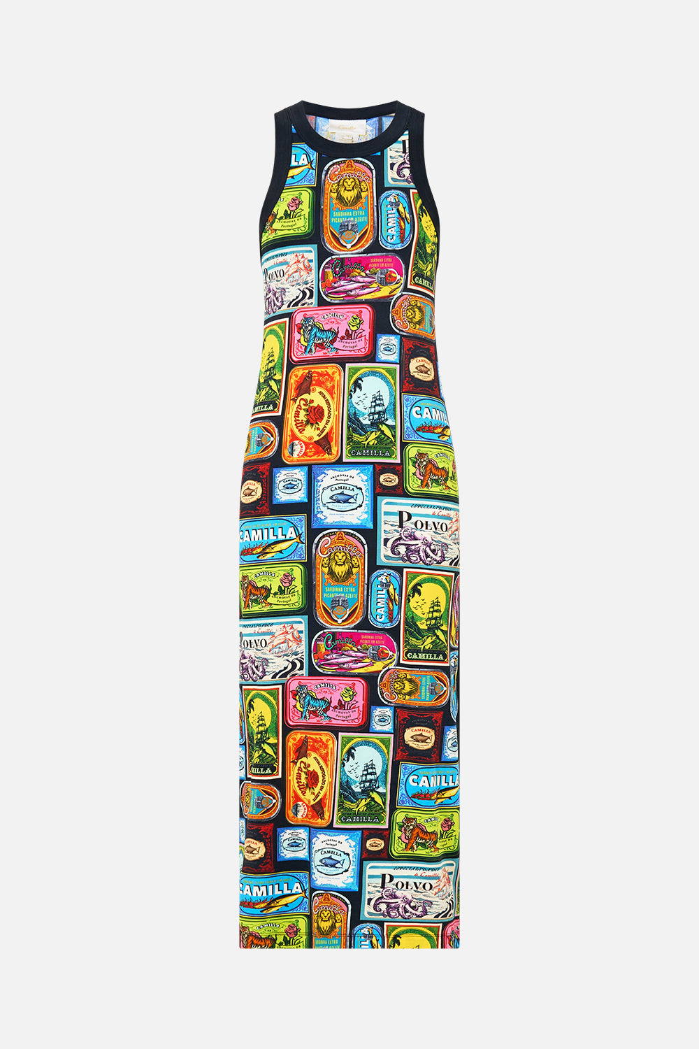 JERSEY TANK DRESS SAL DO MAR