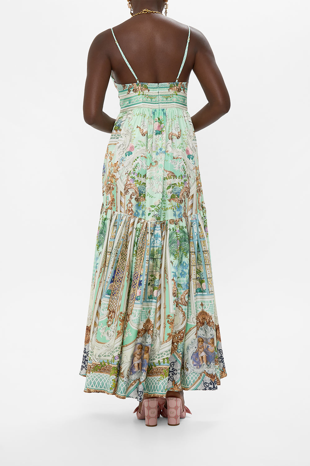 STRAPPY DRESS WITH FULL SKIRT PESTANA PANORAMA