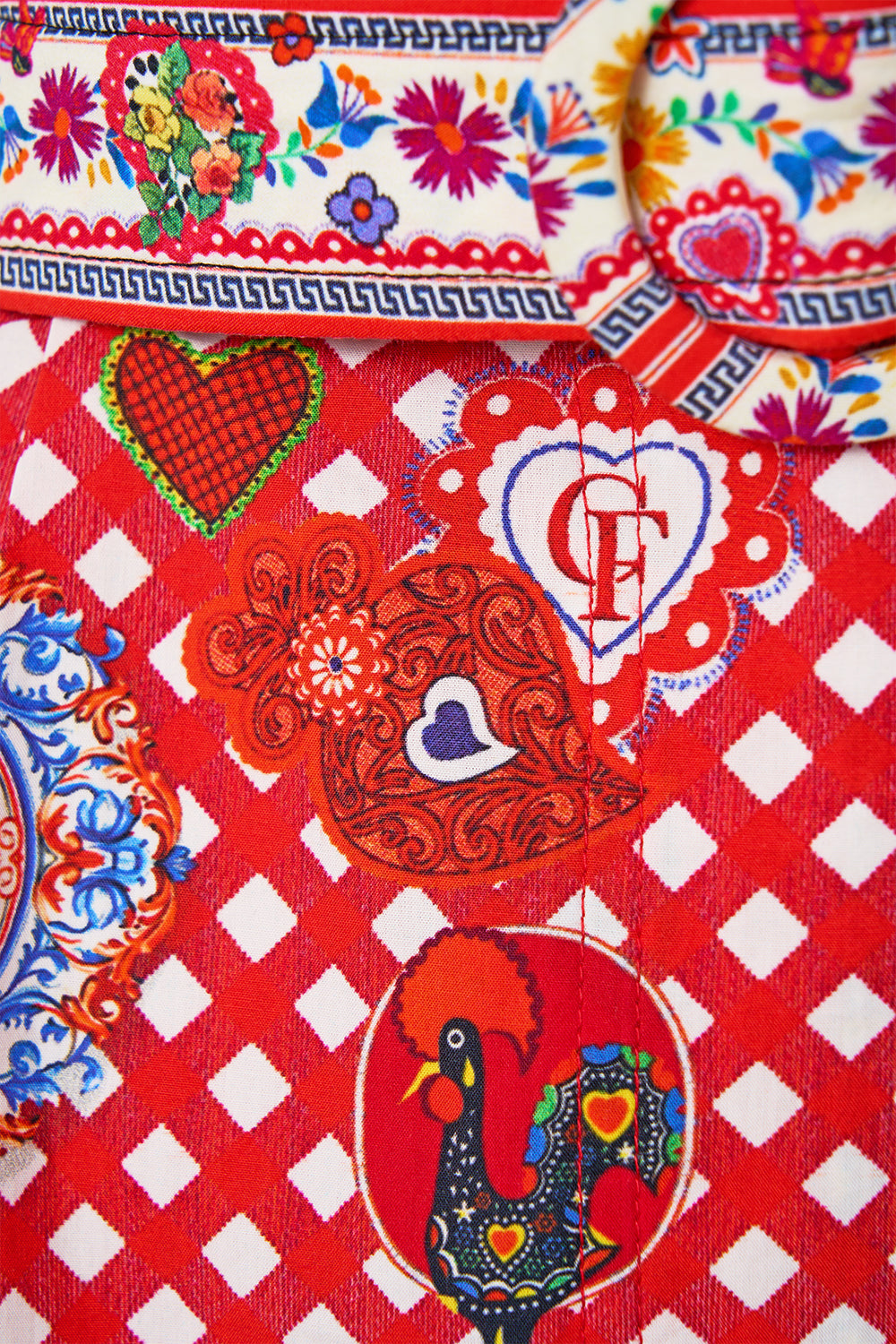 TUCK FRONT SHORT FAITH, LUCK & JUSTICE