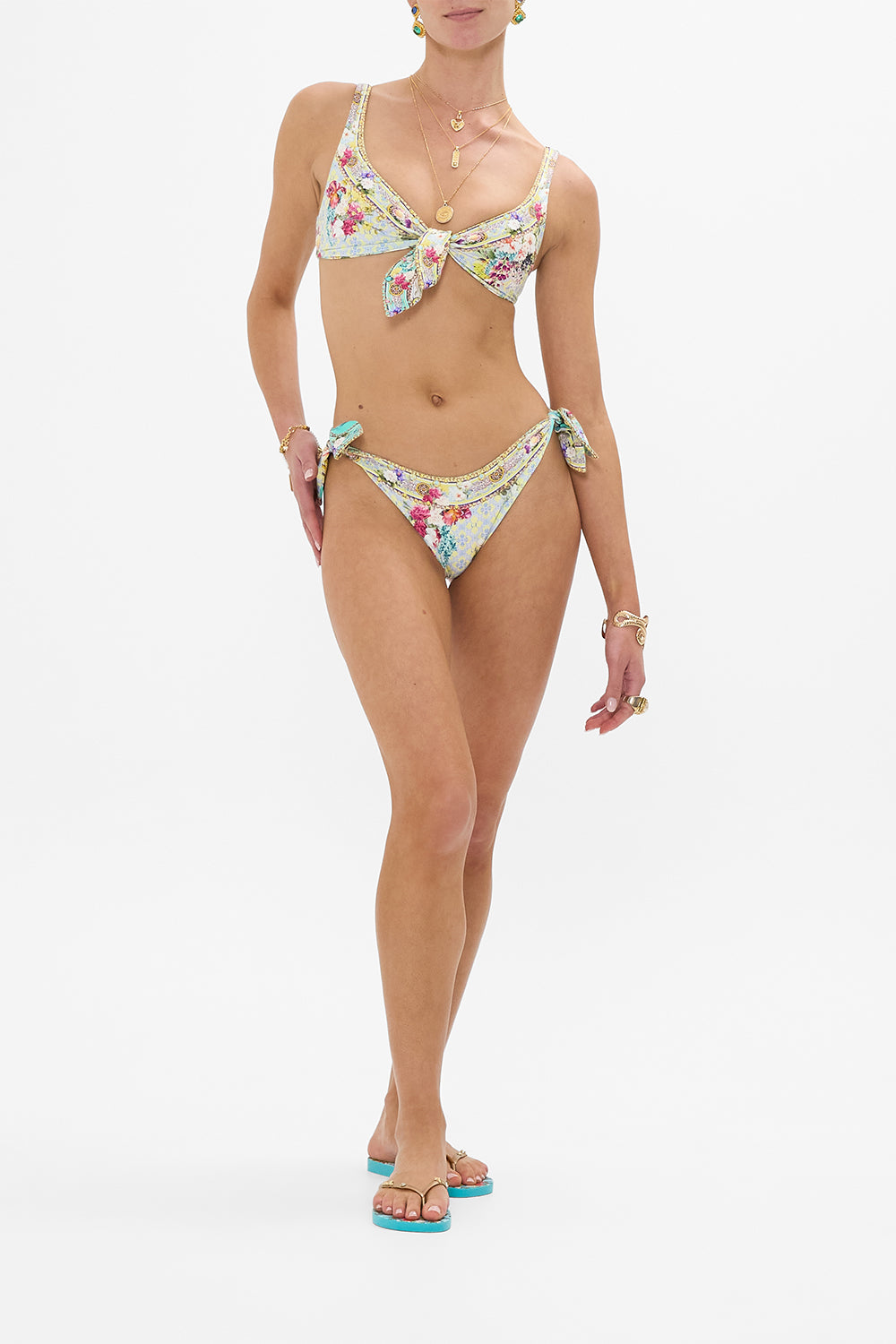 REVERSIBLE TIE BIKINI SET GARDENS OF QUELUZ