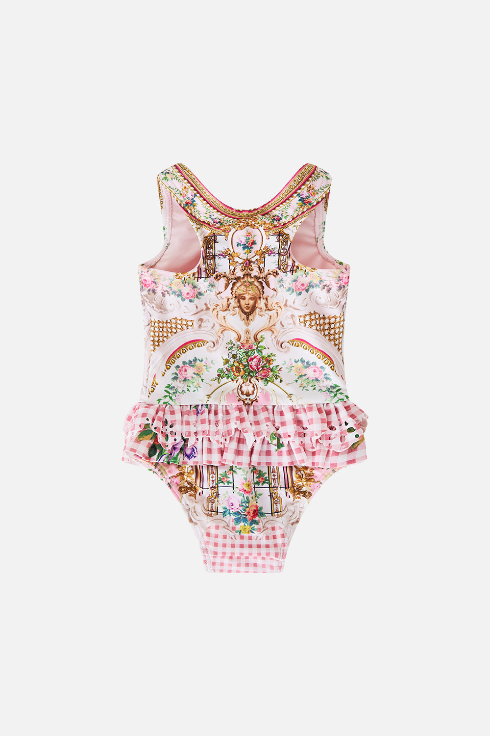 BABIES RUFFLE BACK ONE PIECE LISBON LULLABY