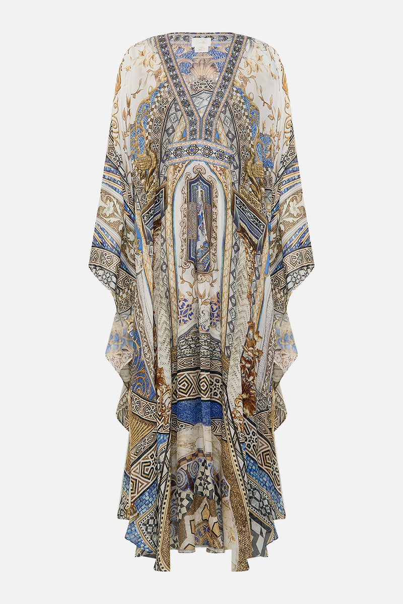 Jade Mosaic Kaftan Dress
