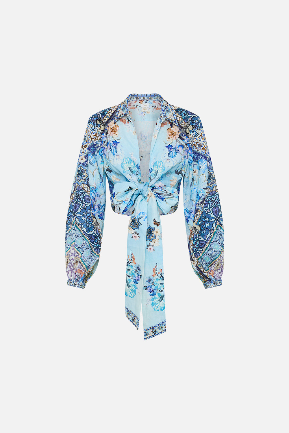 CROPPED WRAP SHIRT AL MANIAL PALACE MEMOIRS