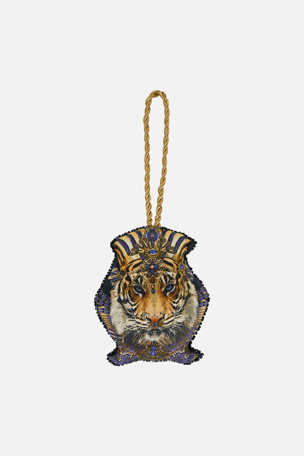 CAMILLA Jaggi Decorative Ornament in Temples of Dendera Print