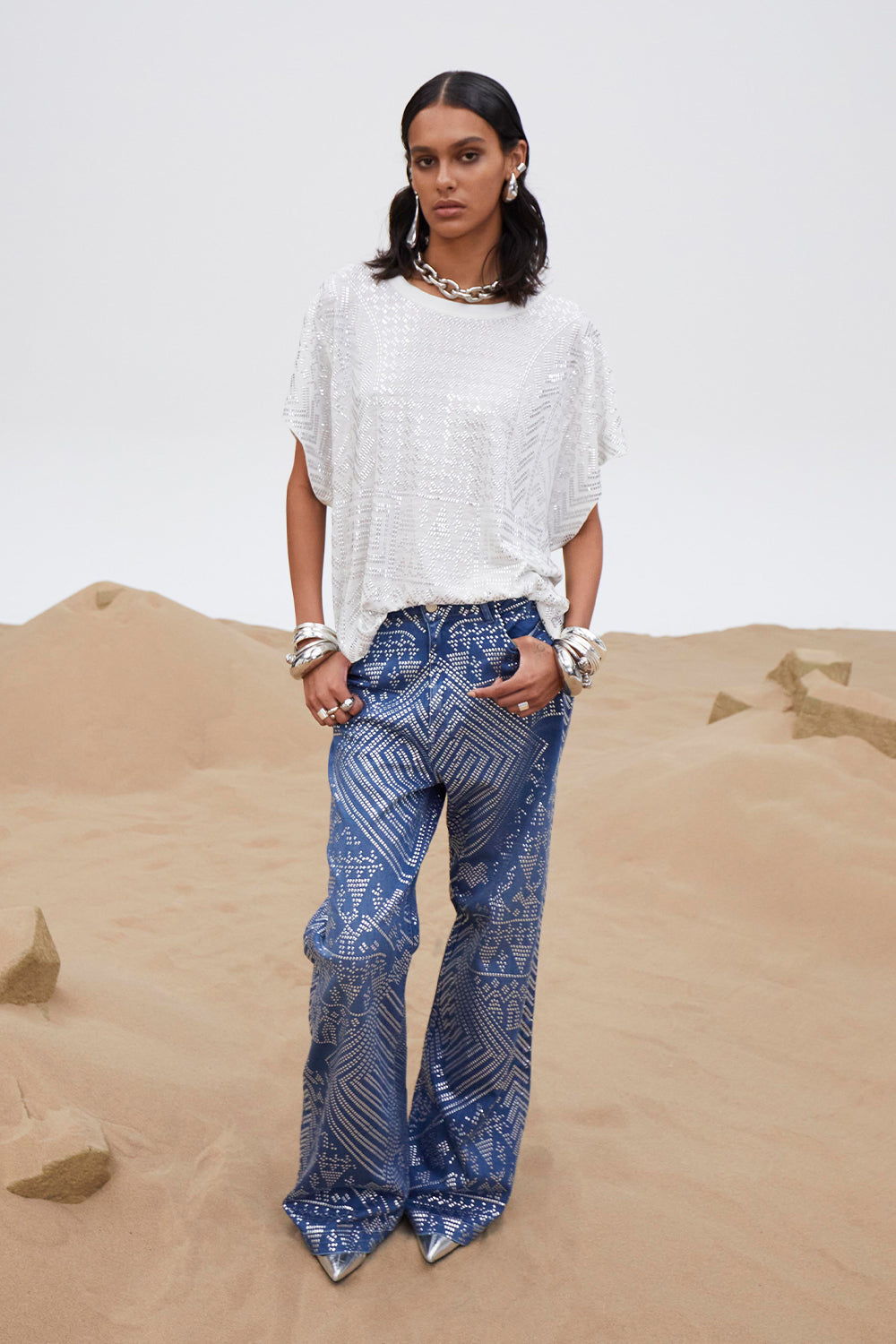 JENNA DESERT REIGN HIGH WAISTED FLARE