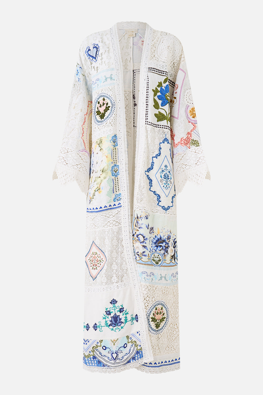 FLARE SLEEVE LONG ROBE MY HOMESPUN HEART