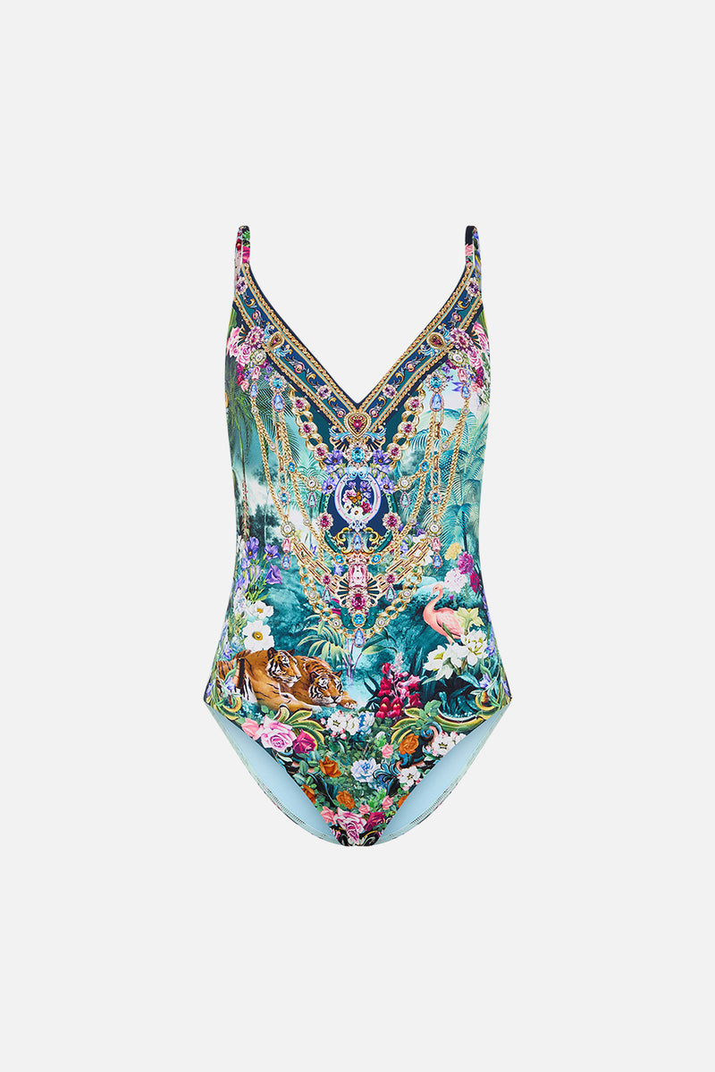Basked In Baroque One Piece Swimsuit