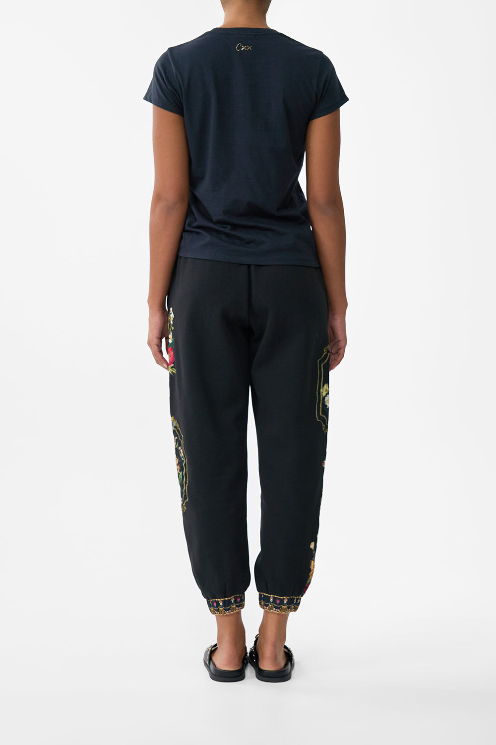 The CAMILLA Jersey Track Pant in our Noble Endeavours print.