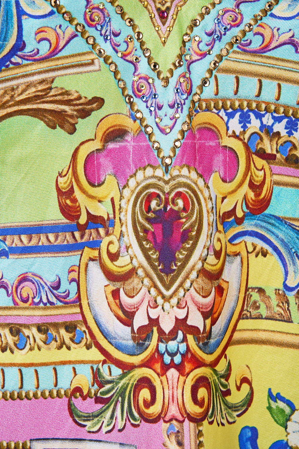 The CAMILLA Tie Back Cami in our Spirit Of Santa Maria print.