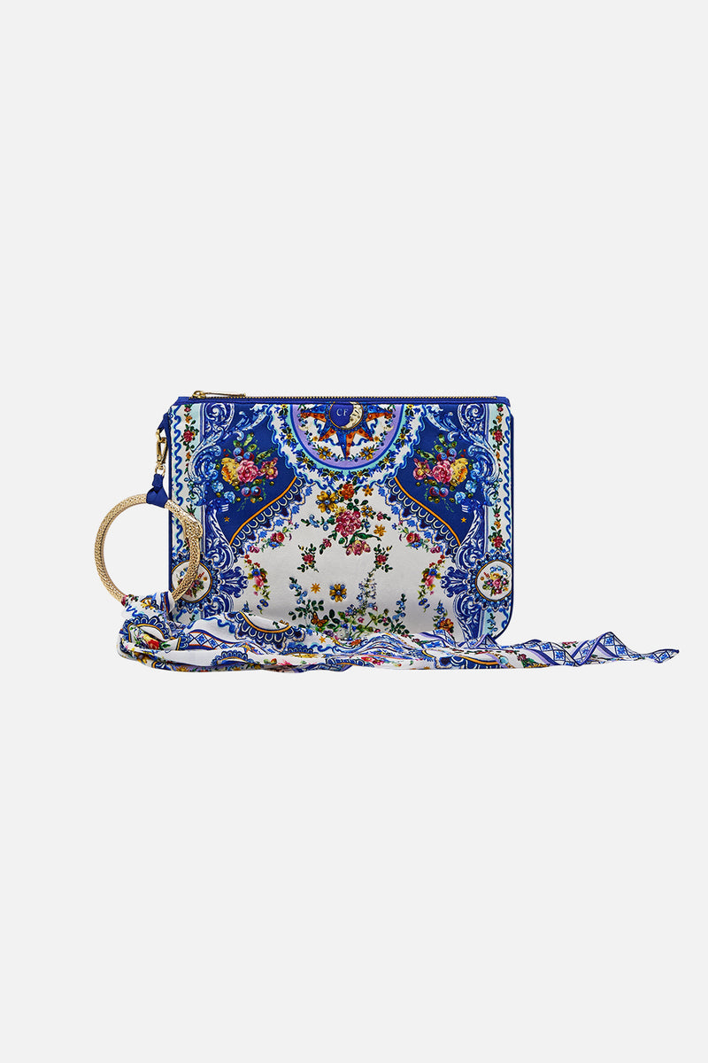 CROSSBODY BOX BAG WITH CHAIN AND KEYRING TILES DARLS