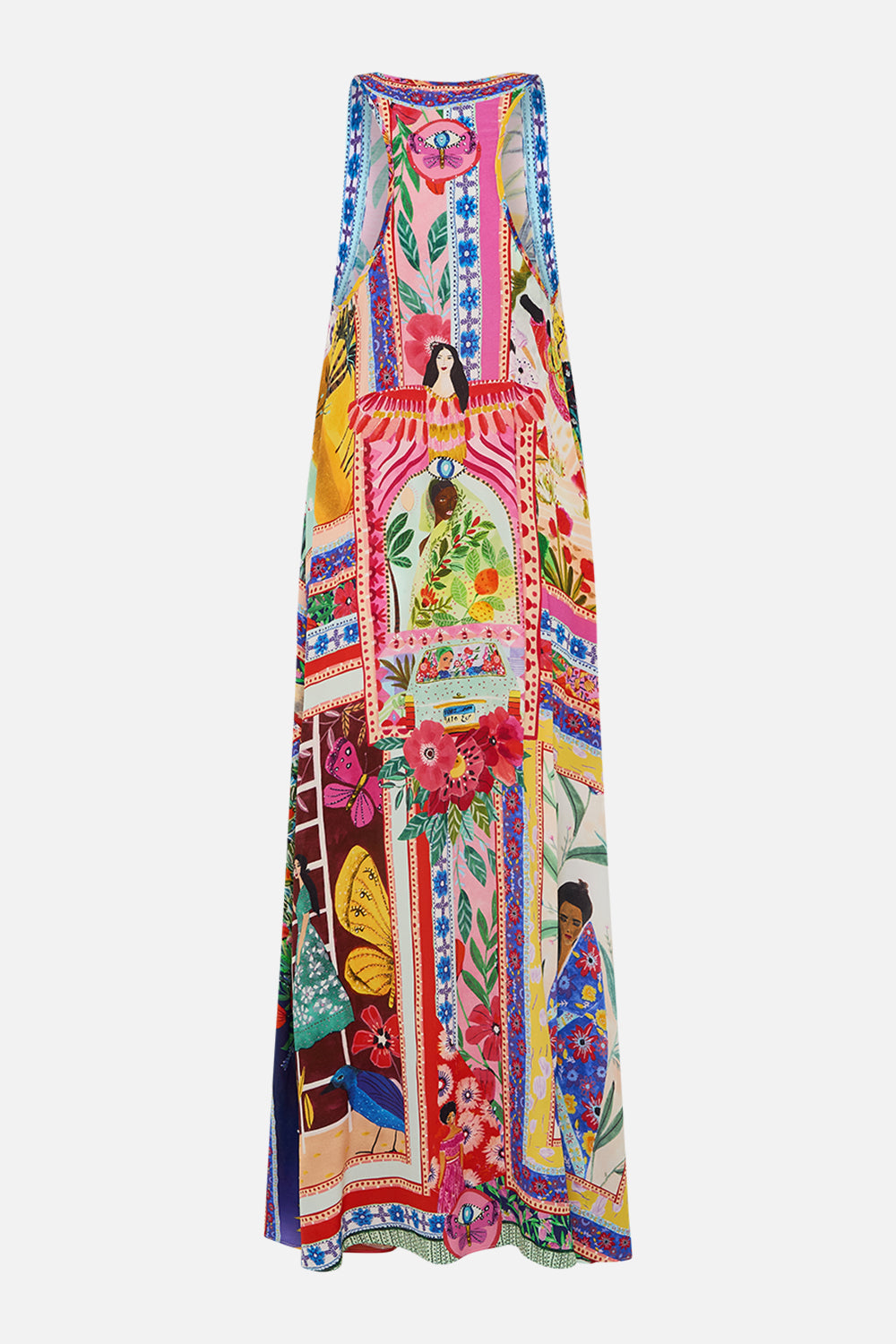 h3 product b3 V NECK RACERBACK DRESS ROEQIYAS REALM hello oversized regular kids-waistcoats