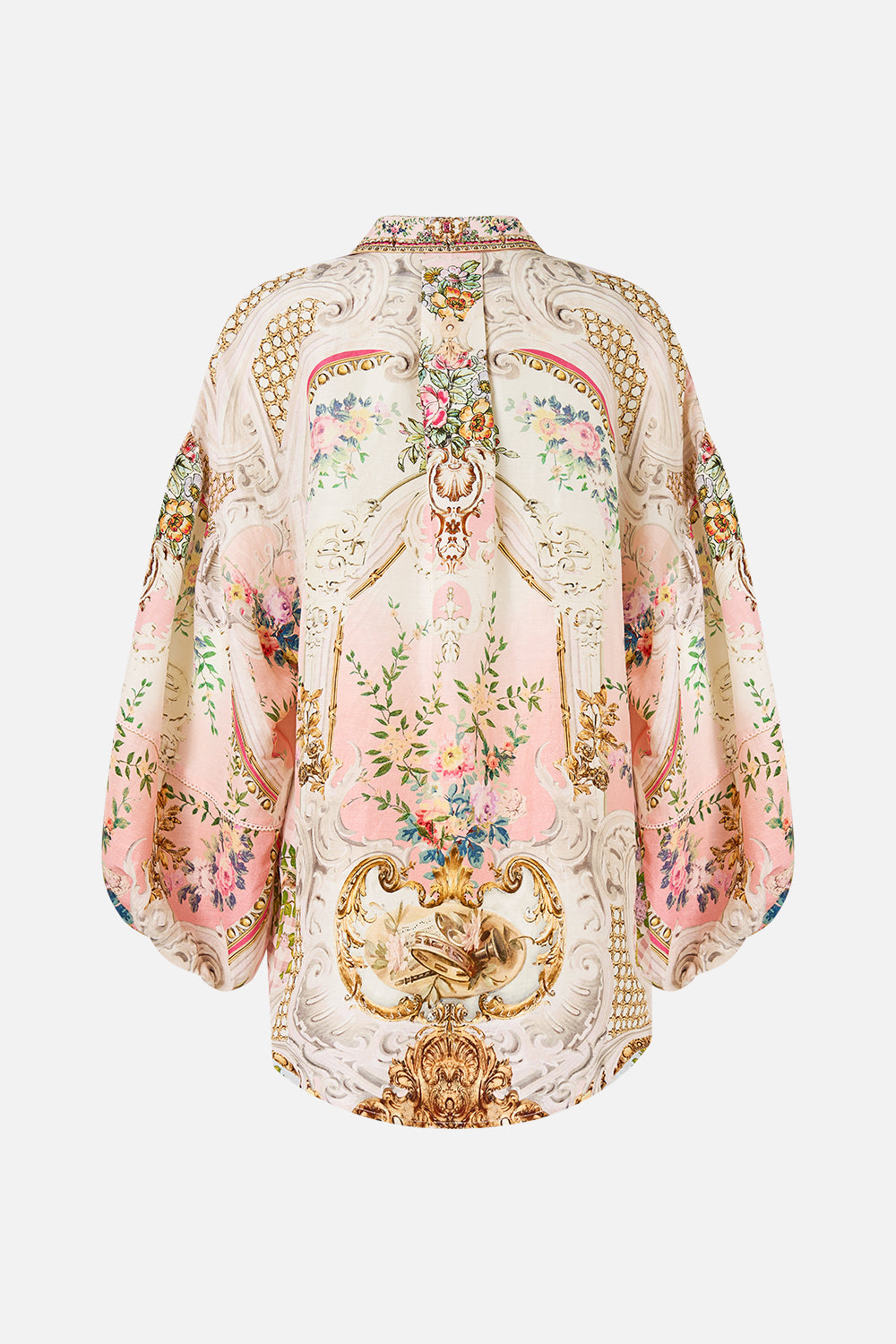 BALLOON SLEEVE SHIRT BLOUSE LISBON LULLABY