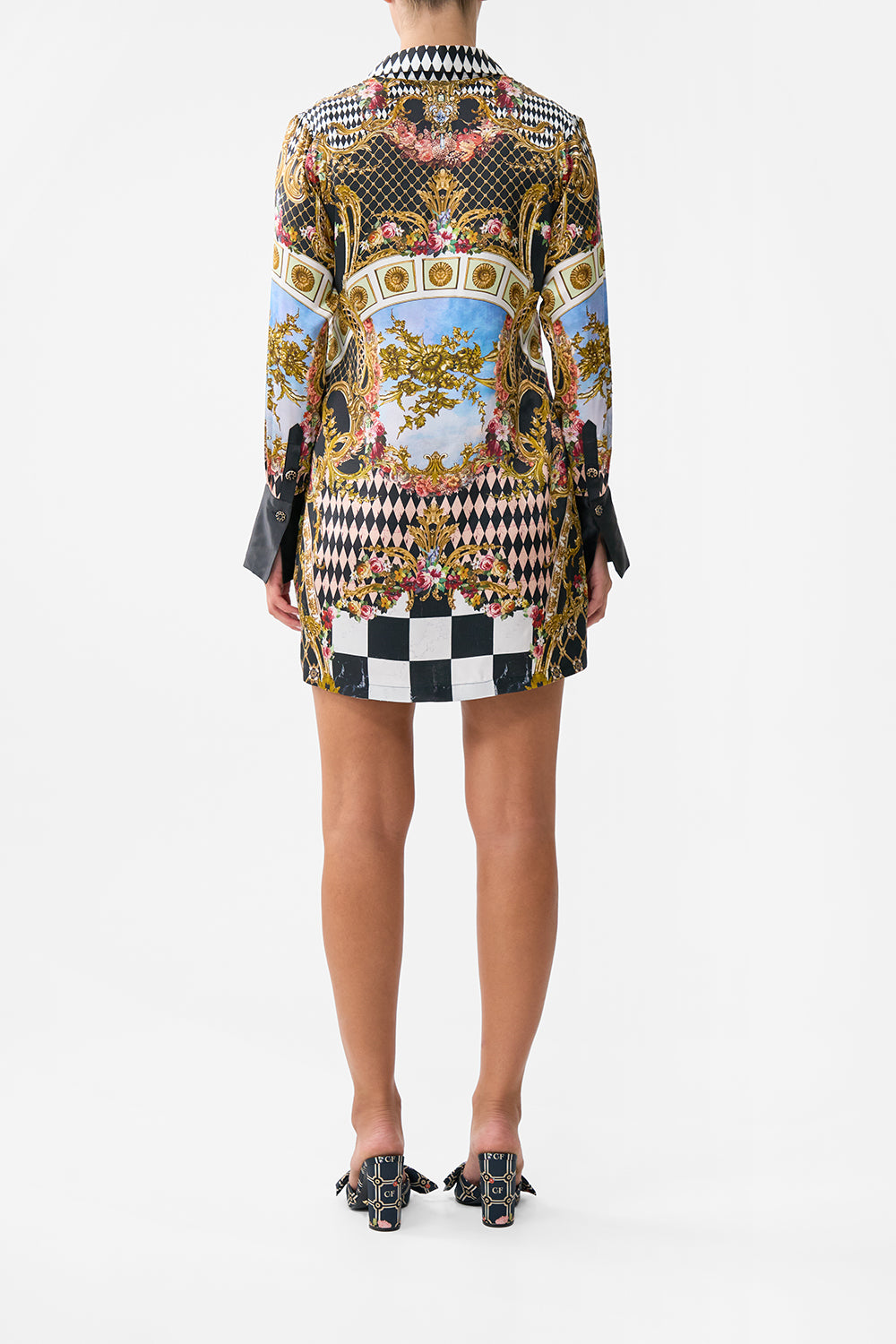 MINI SHIRT DRESS MONARCHY MANIA