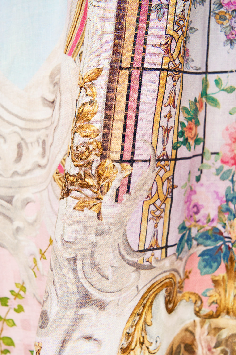 V NECK PUFF SLEEVE SHORT DRESS LISBON LULLABY