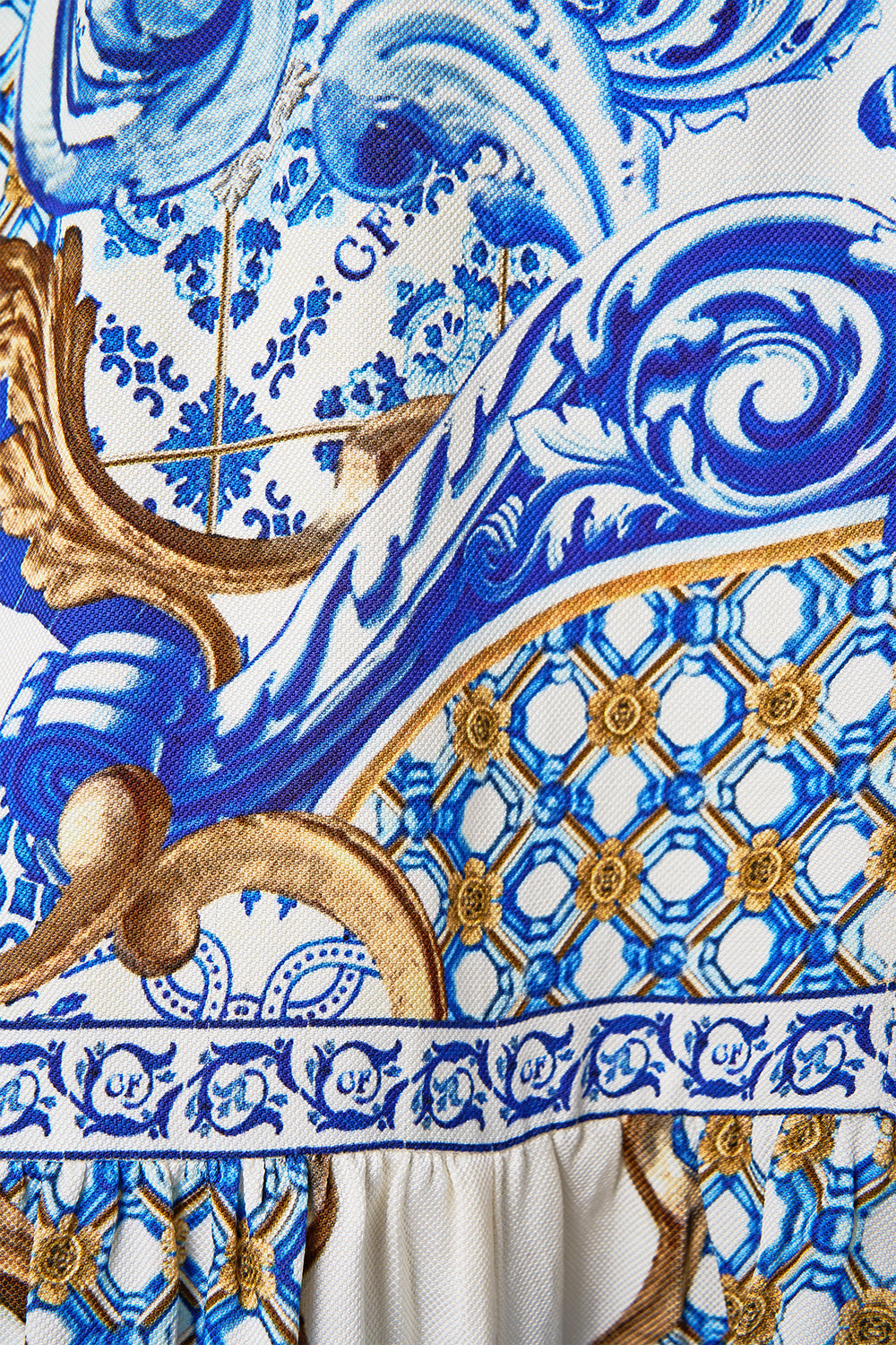 HIGH WAISTED TIERED SKIRT AZUL ADVENTURES