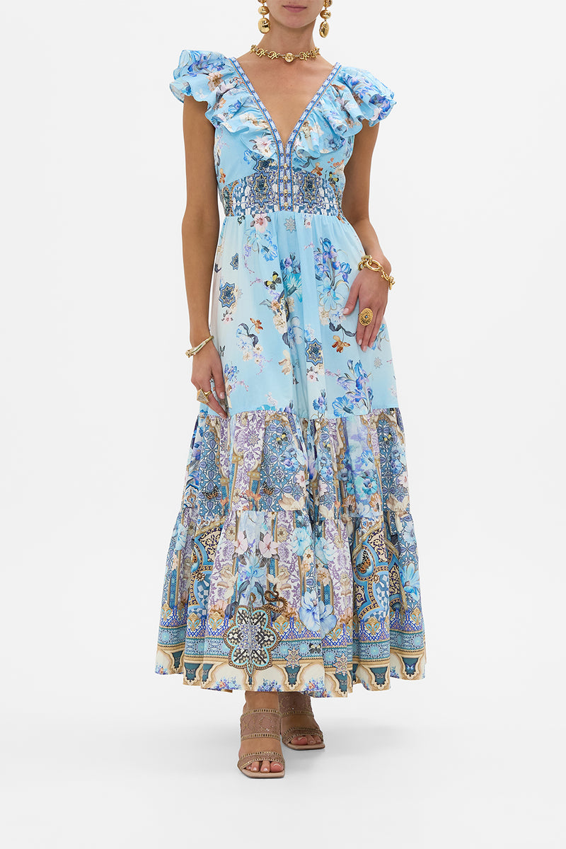 BABIES RUFFLE HEM DRESS AL MANIAL PALACE MEMOIRS main image 1