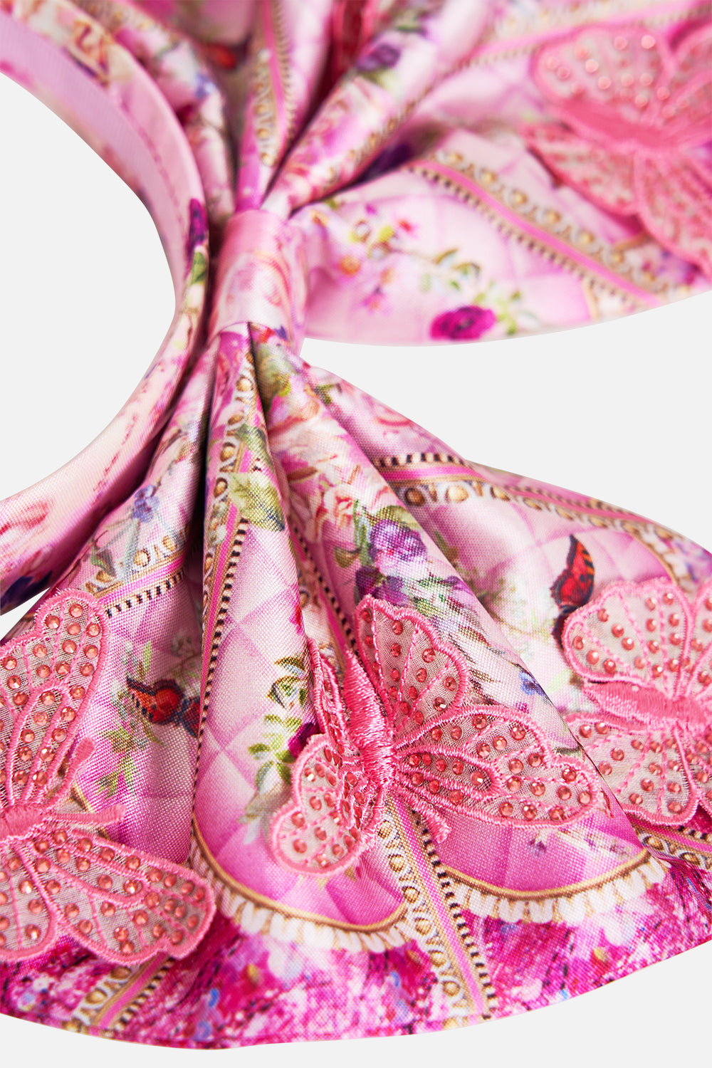 Milla By CAMILLA Bow & Butterfly Headband in Totally Ozmopolitan Print.