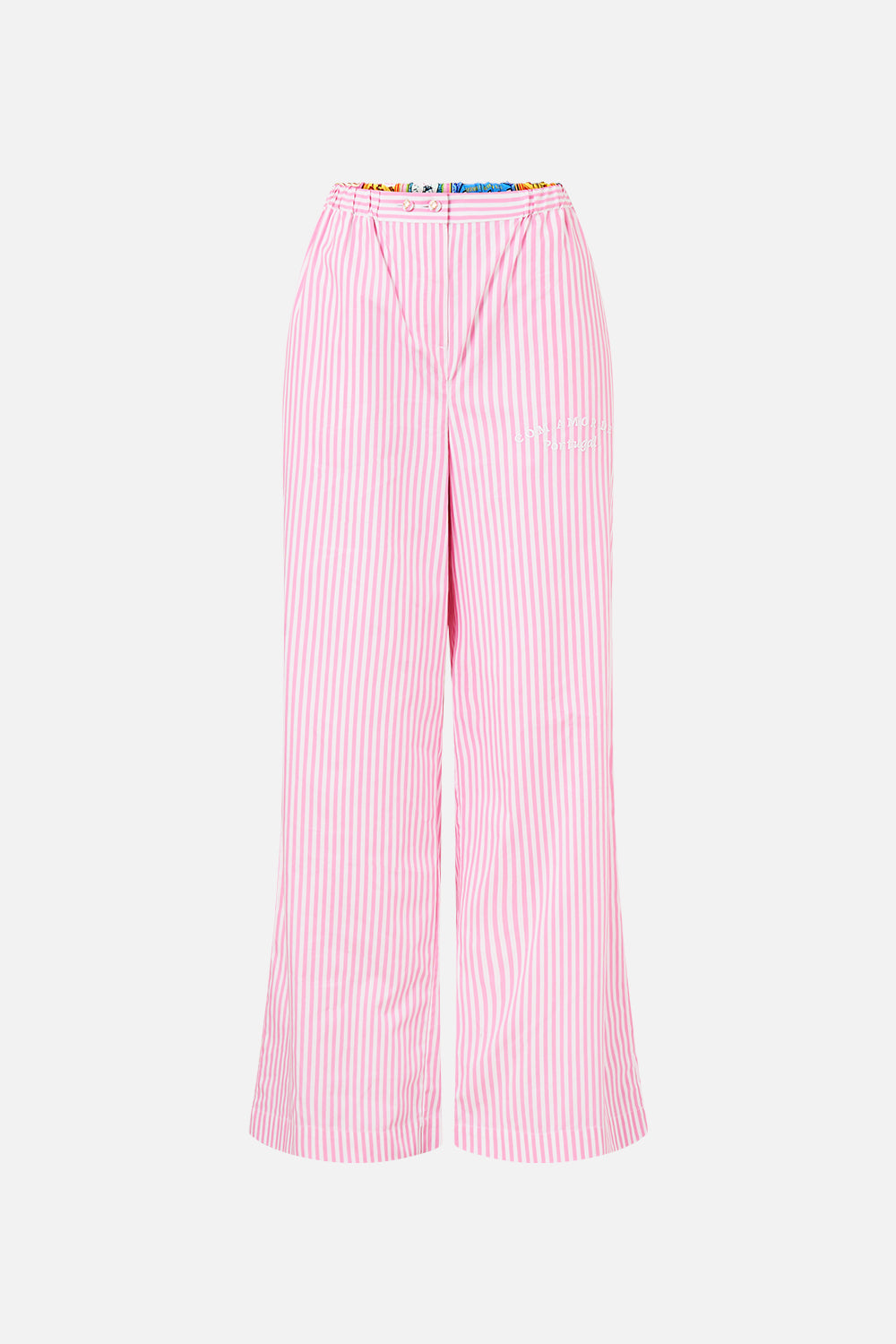 BUTTON FRONT LOUNGE PANT SALTY SPLENDOUR