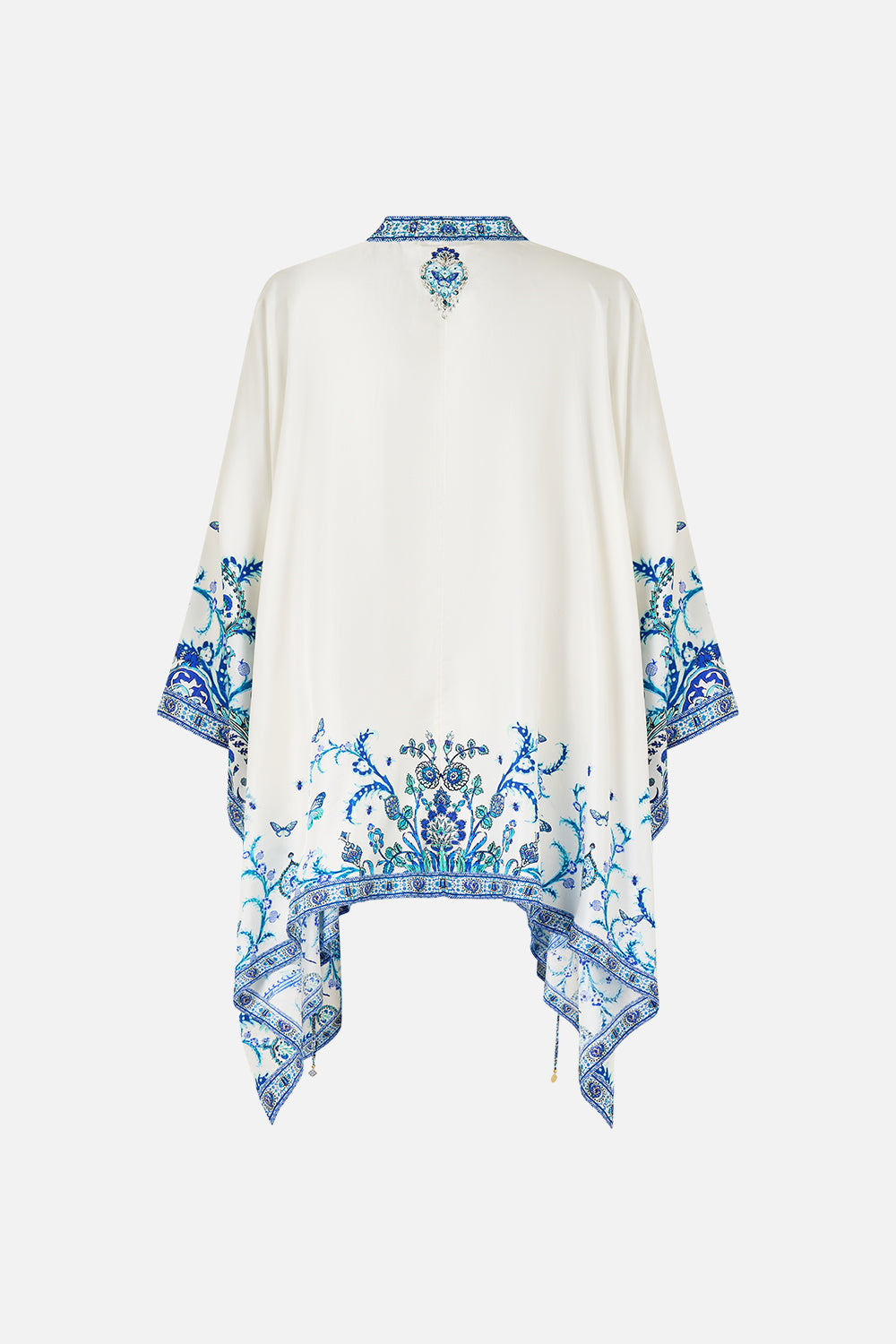 BUTTON THROUGH SCARF BLOUSE ISNIK LULLABY