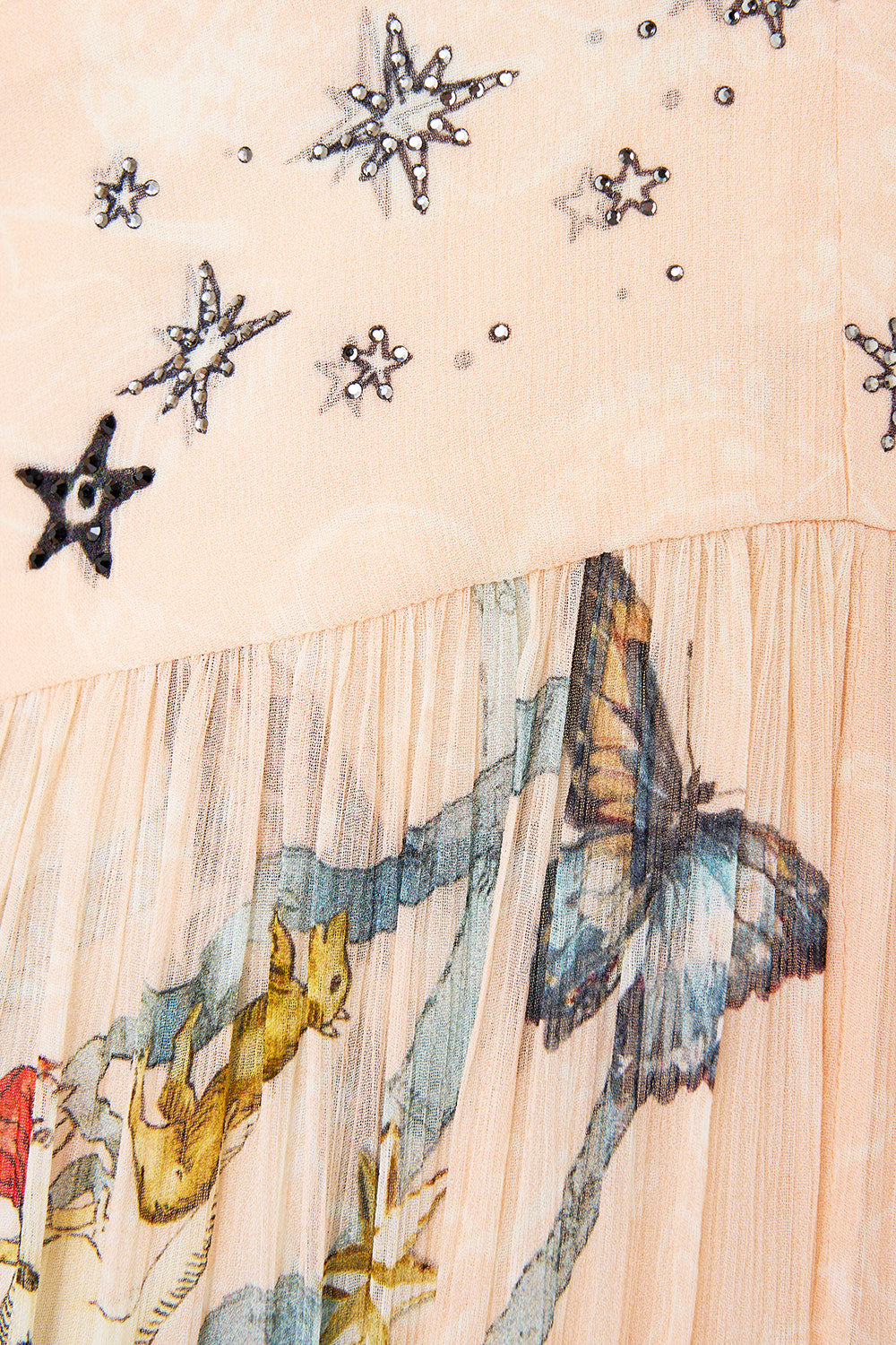 HARDWARE DETAIL LONG SLEEVE DRESS HOUSE OF HOROSCOPES