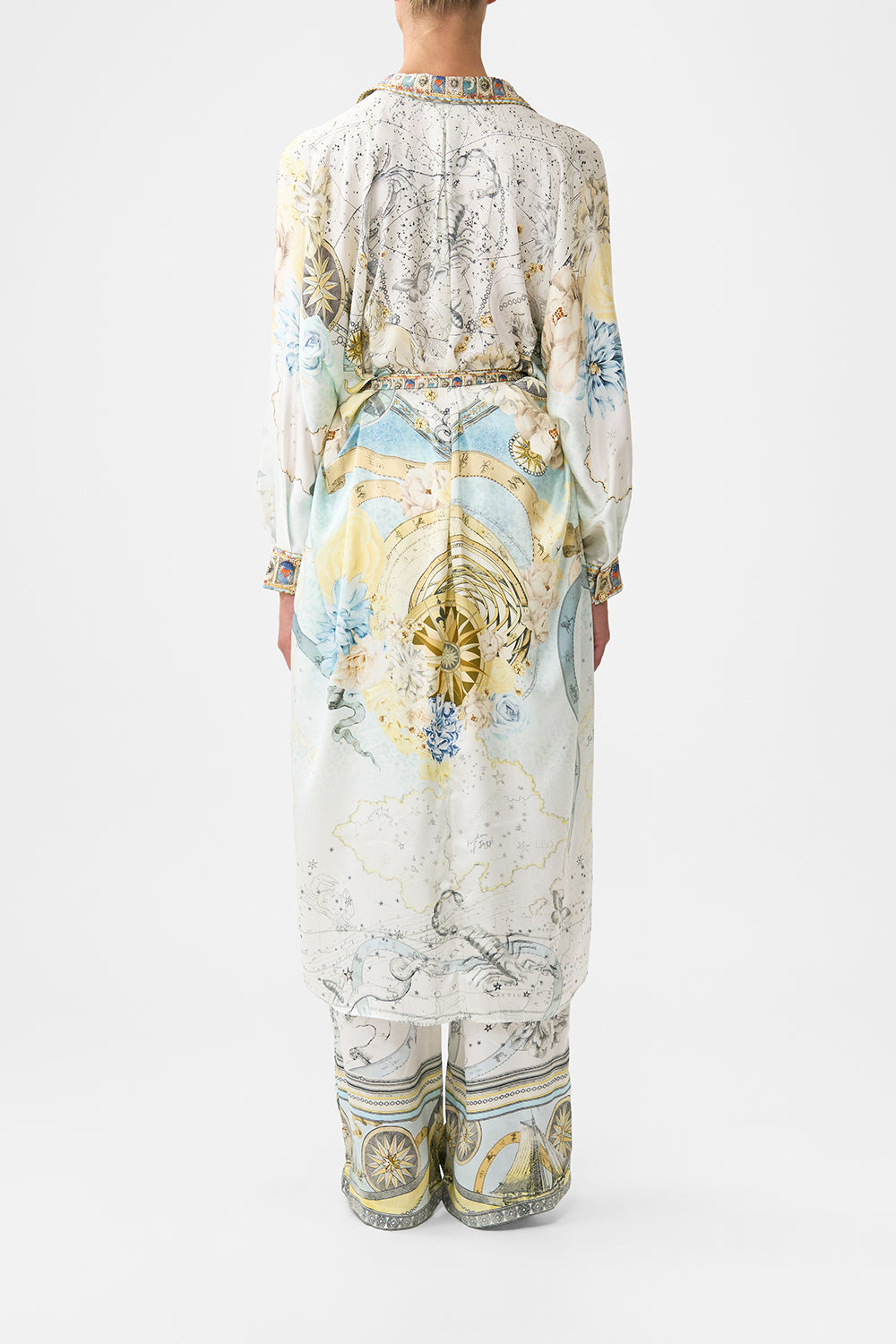 COLLARED BUTTON THROUGH DRESS MY LUCKY STARS