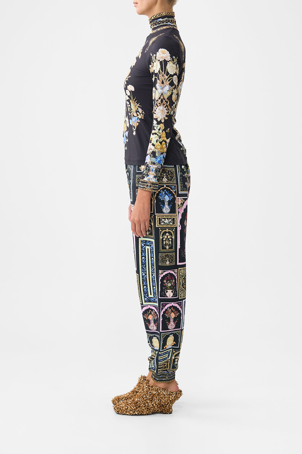 JERSEY TURTLENECK OTTOMAN ELEGANCE