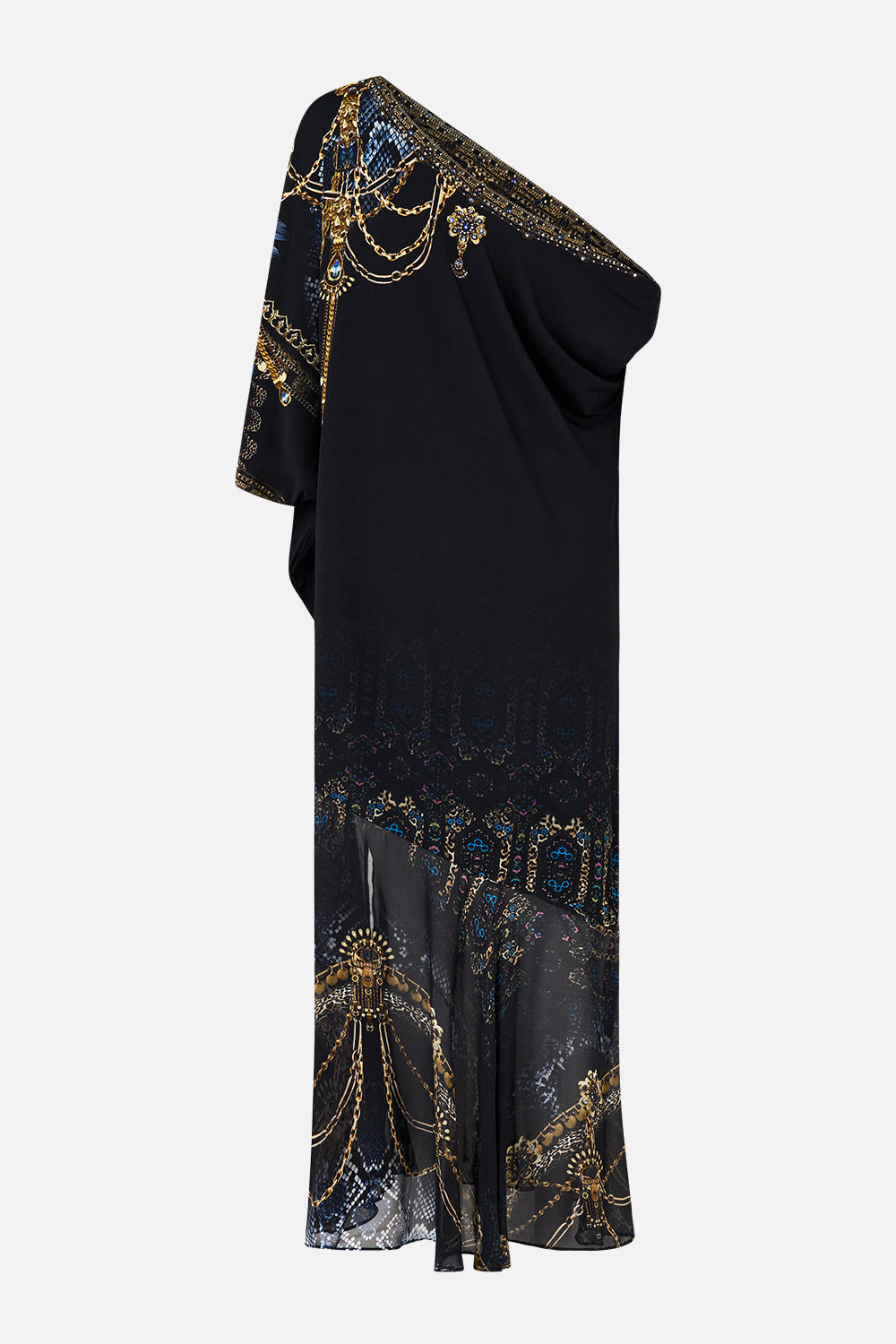 TWISTED ONE SHOULDER DRESS SONG OF THE SOLSTICE