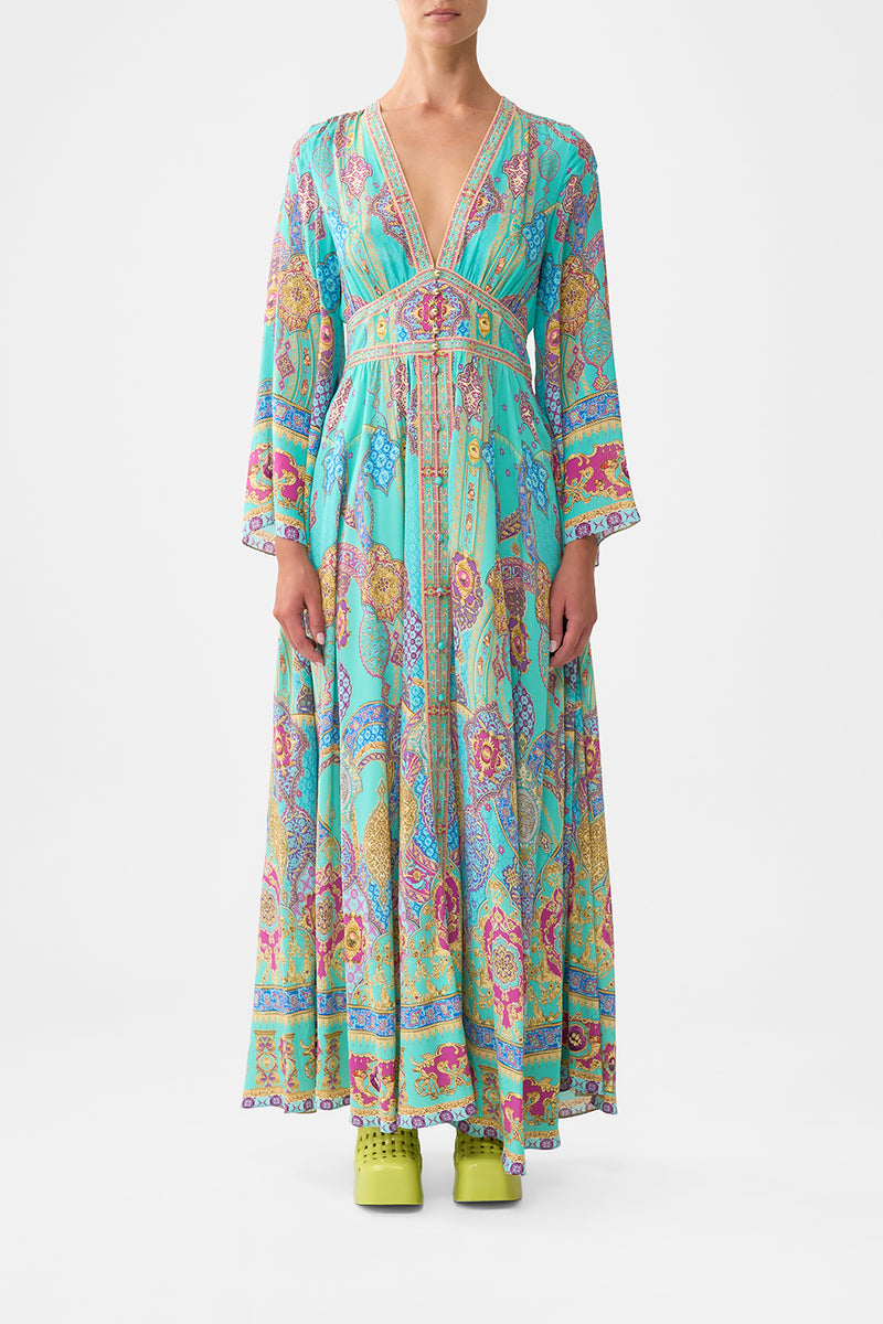 MINI DRESS WITH LONG OVERLAY THE CONCUBINES CORRIDOR