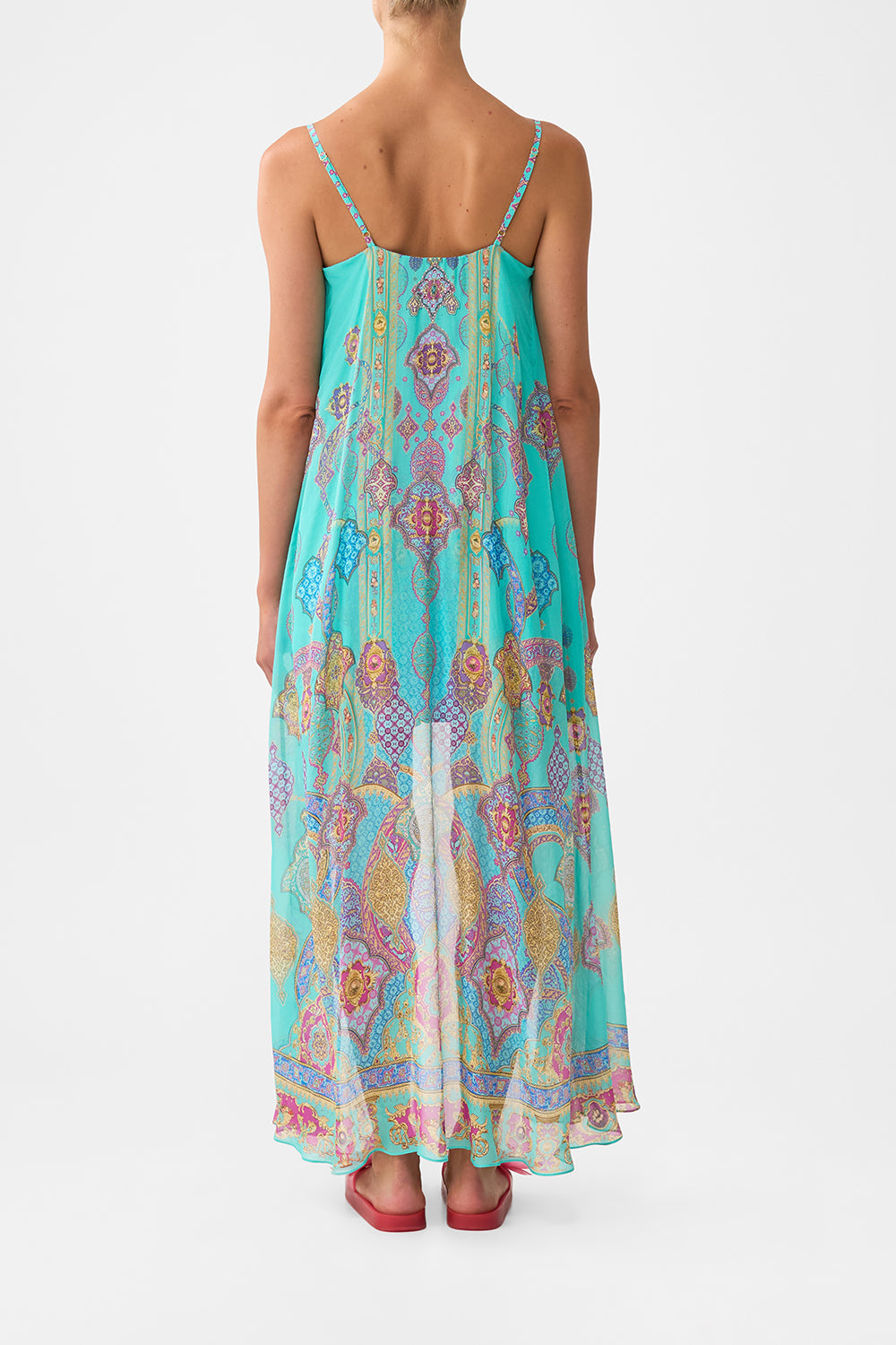 MINI DRESS WITH LONG OVERLAY THE CONCUBINES CORRIDOR