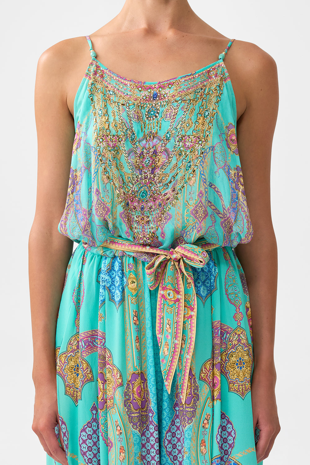 SHOESTRING STRAP JUMPSUIT THE CONCUBINES CORRIDOR