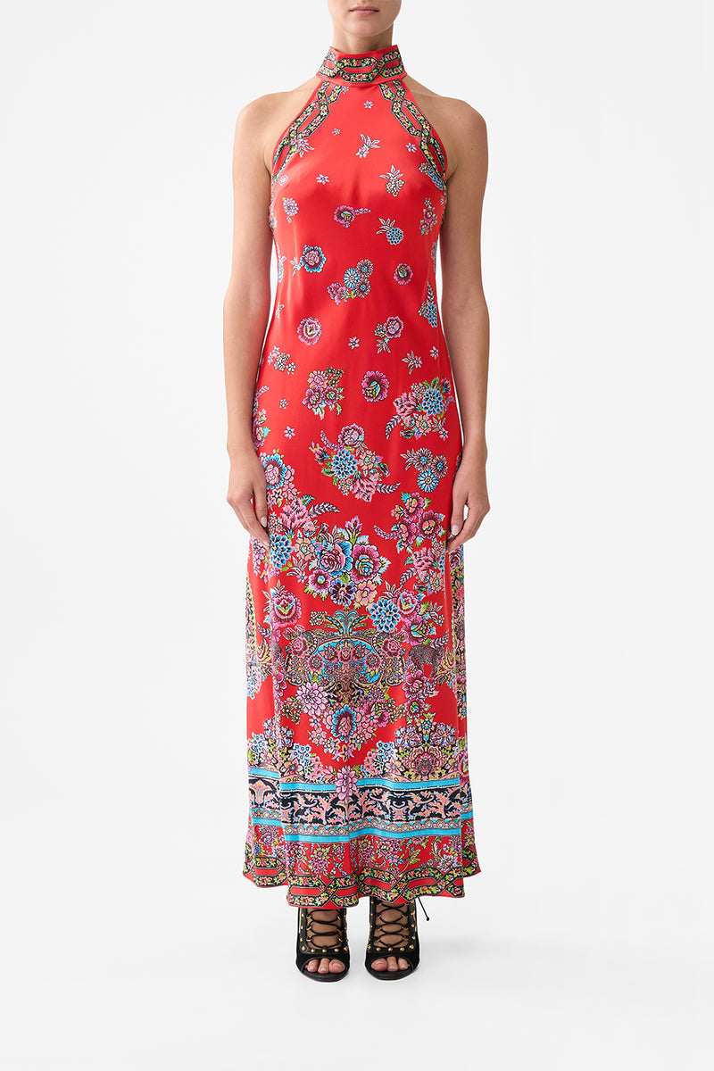 SHORT DRESS WITH BLOUSON SLEEVE ARTISANS OF ANATOLIA