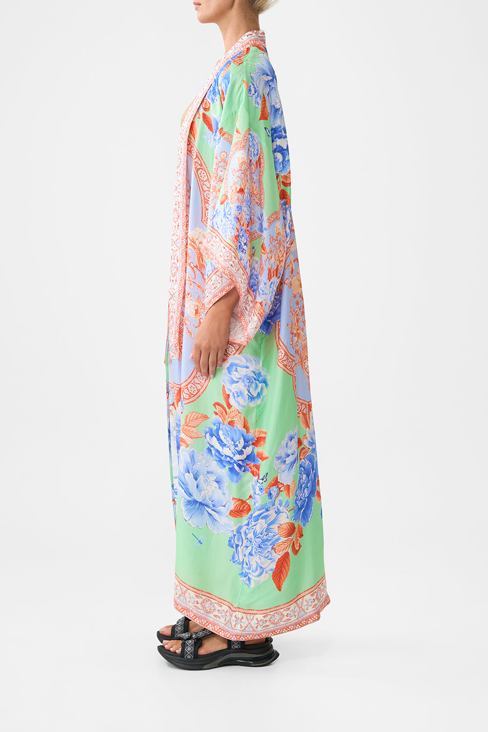 KIMONO LAYER WITH COLLAR TOPKAPI POP