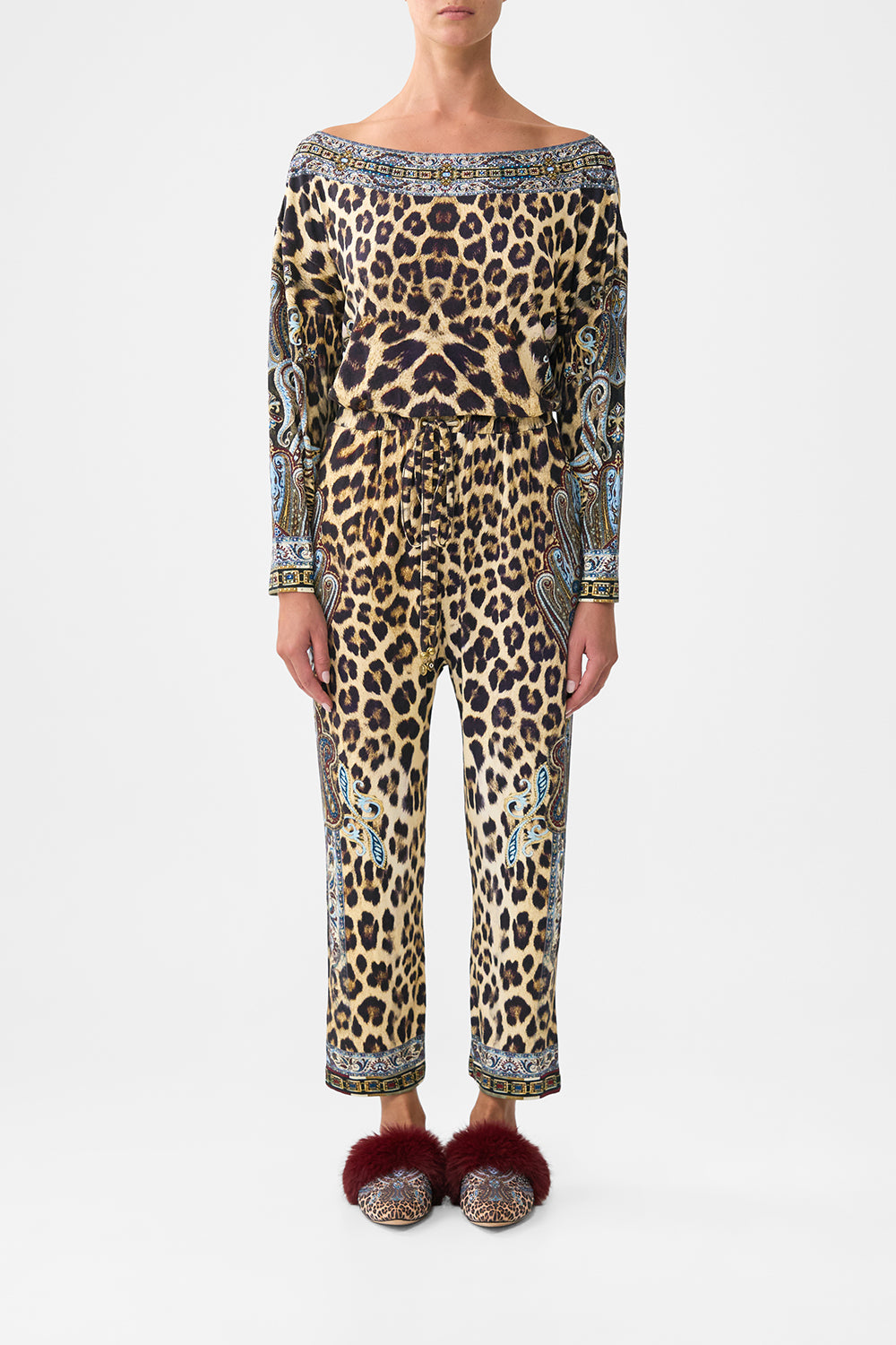 LOUNGE JERSEY JUMPSUIT ISTANBUL ANIMALIA