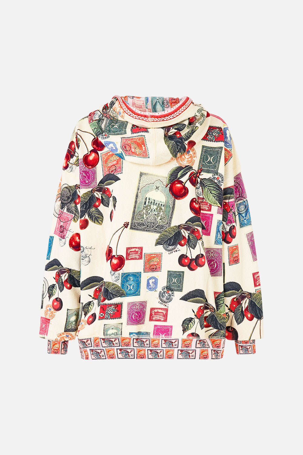 HOODIE WITH SIDE POCKETS NOTES FROM THE ROAD