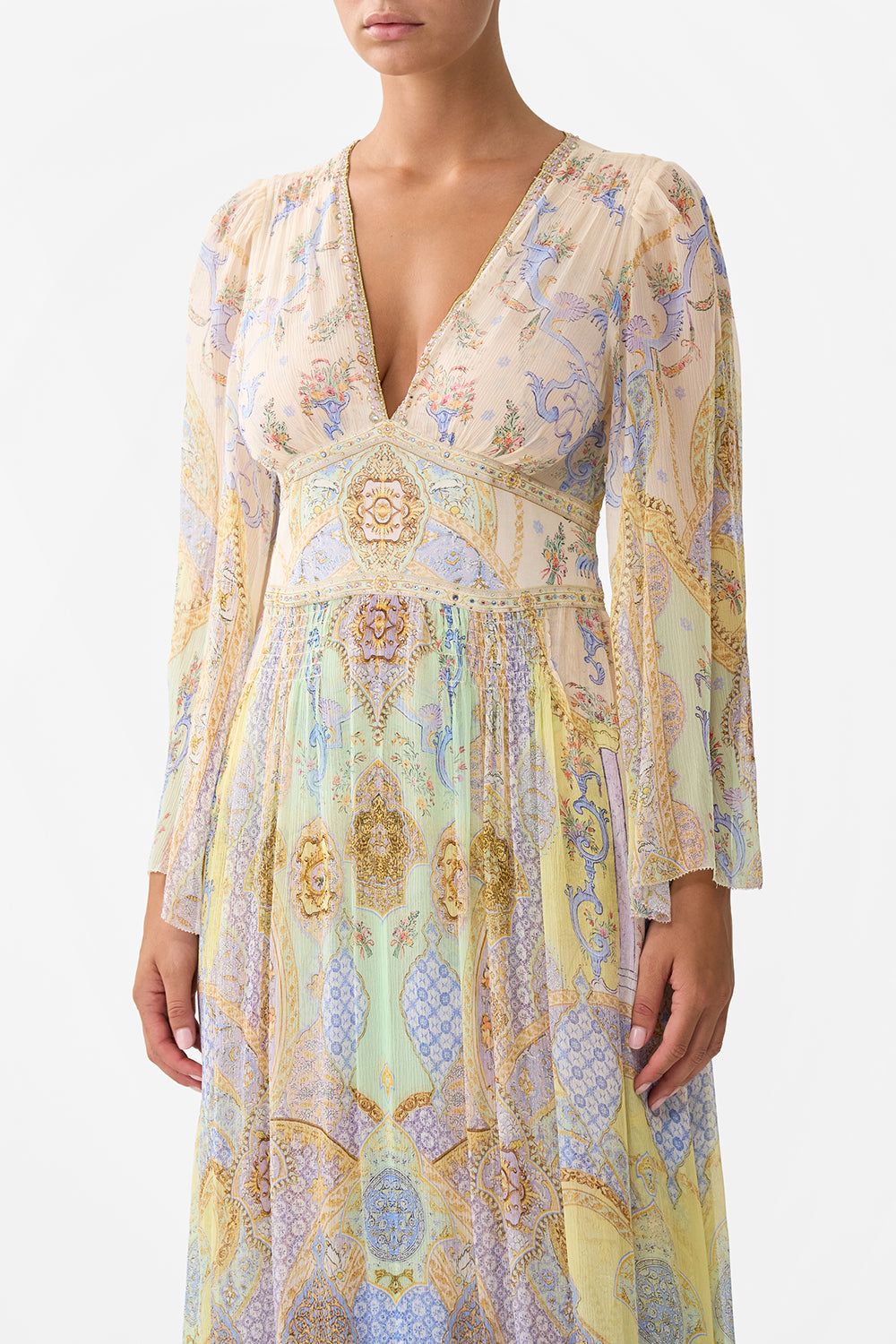 FLARED SLEEVE DRESS EAST OF ISTANBUL