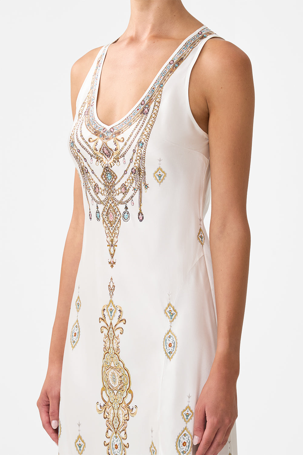 BIAS CUT TANK DRESS OTTOMAN DYNASTY