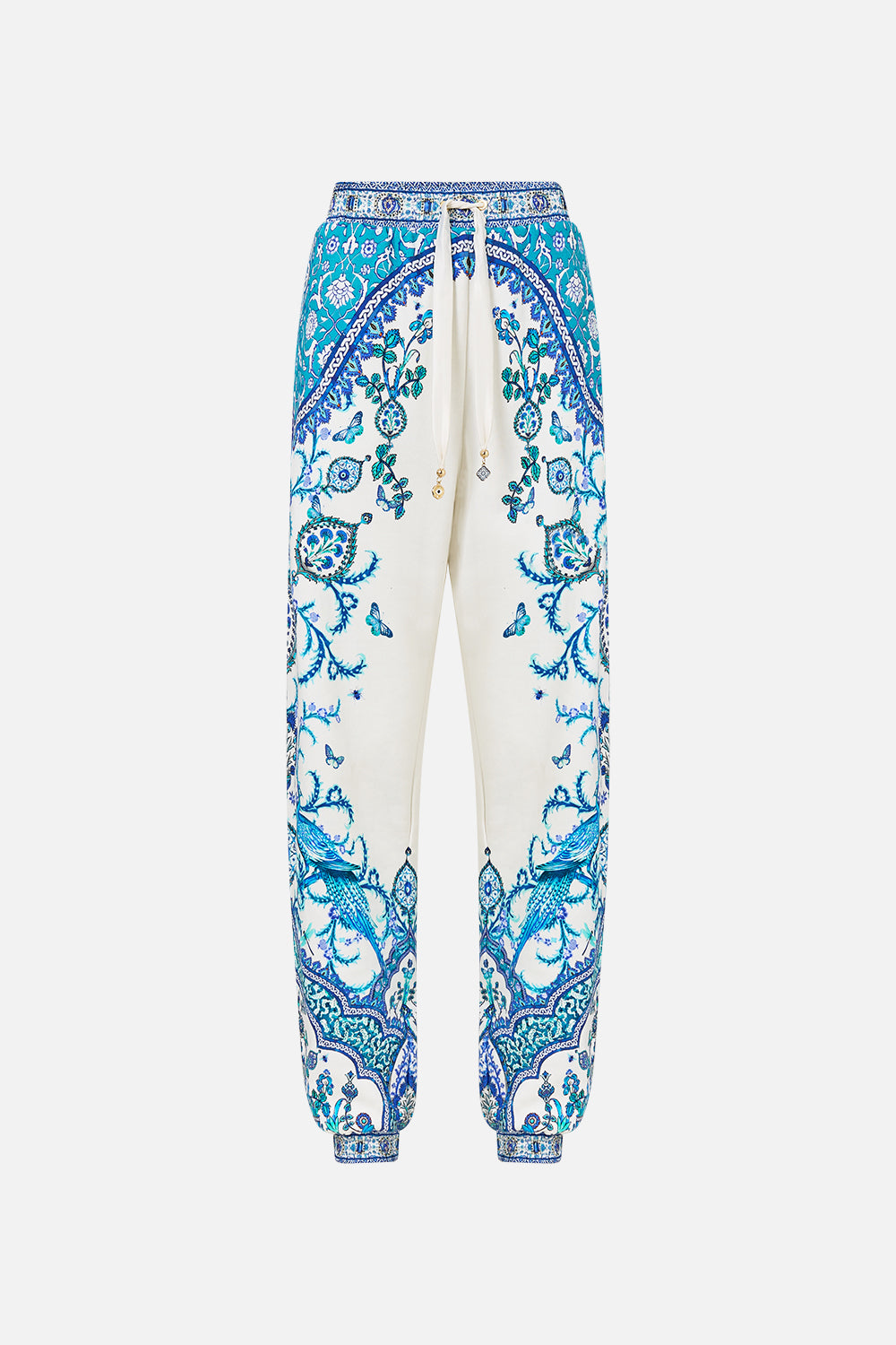 JERSEY TRACK PANT WITH SILK DETAILS ISNIK LULLABY
