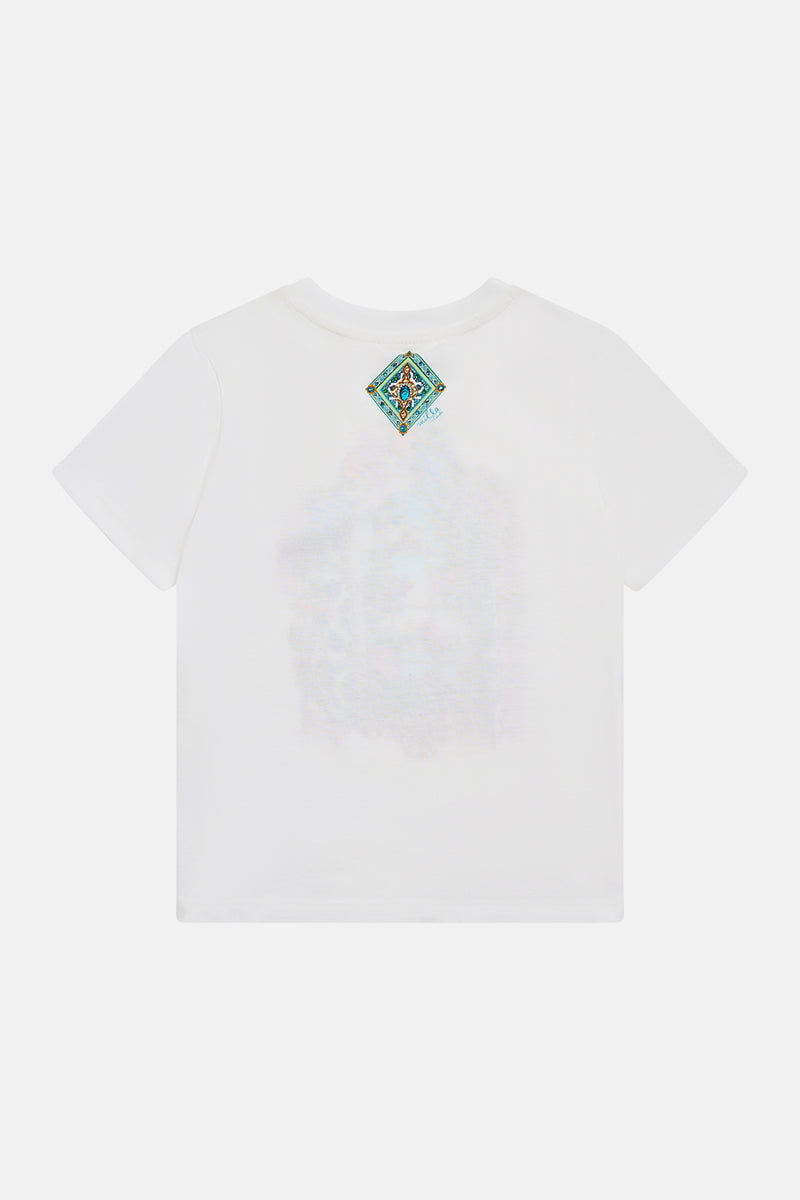 KIDS LAYERED HIGH LOW DRESS WITH DROP WAIST TALES OF TOPKAPI PALACE main image 0