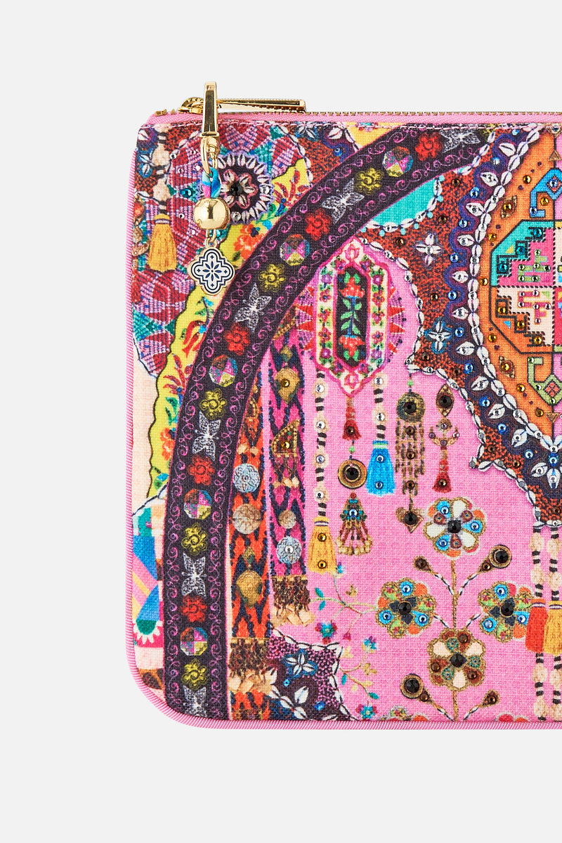SMALL CANVAS CLUTCH MONTAGUES PLAYGROUND main image 1