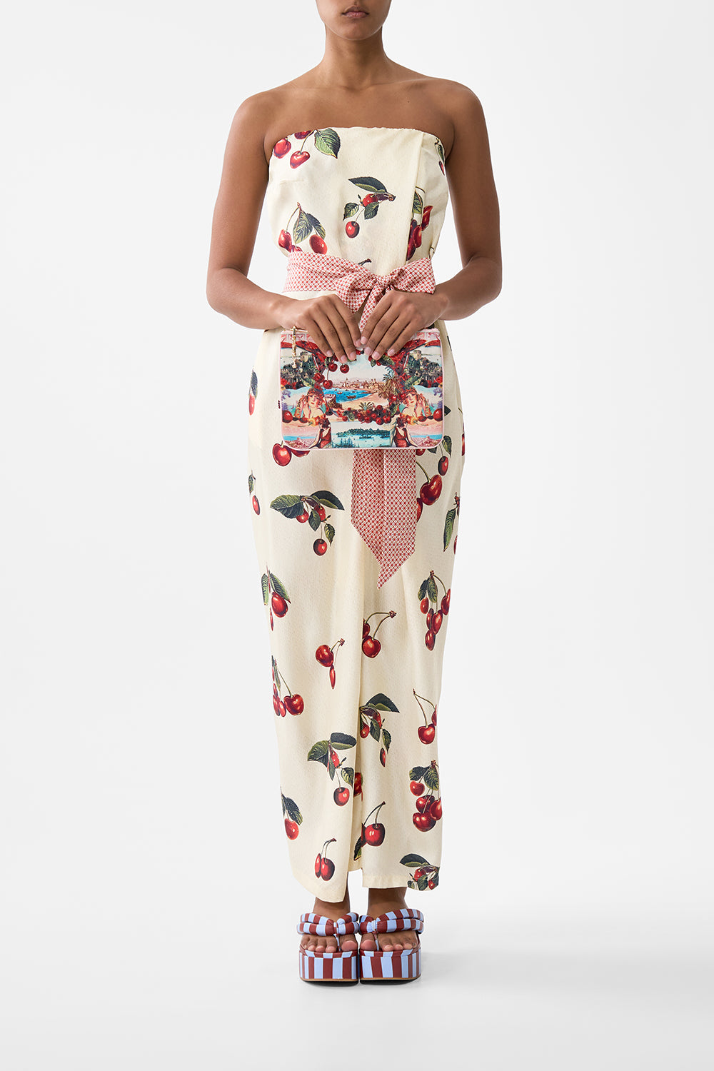 SMALL CANVAS CLUTCH NOTES FROM THE ROAD